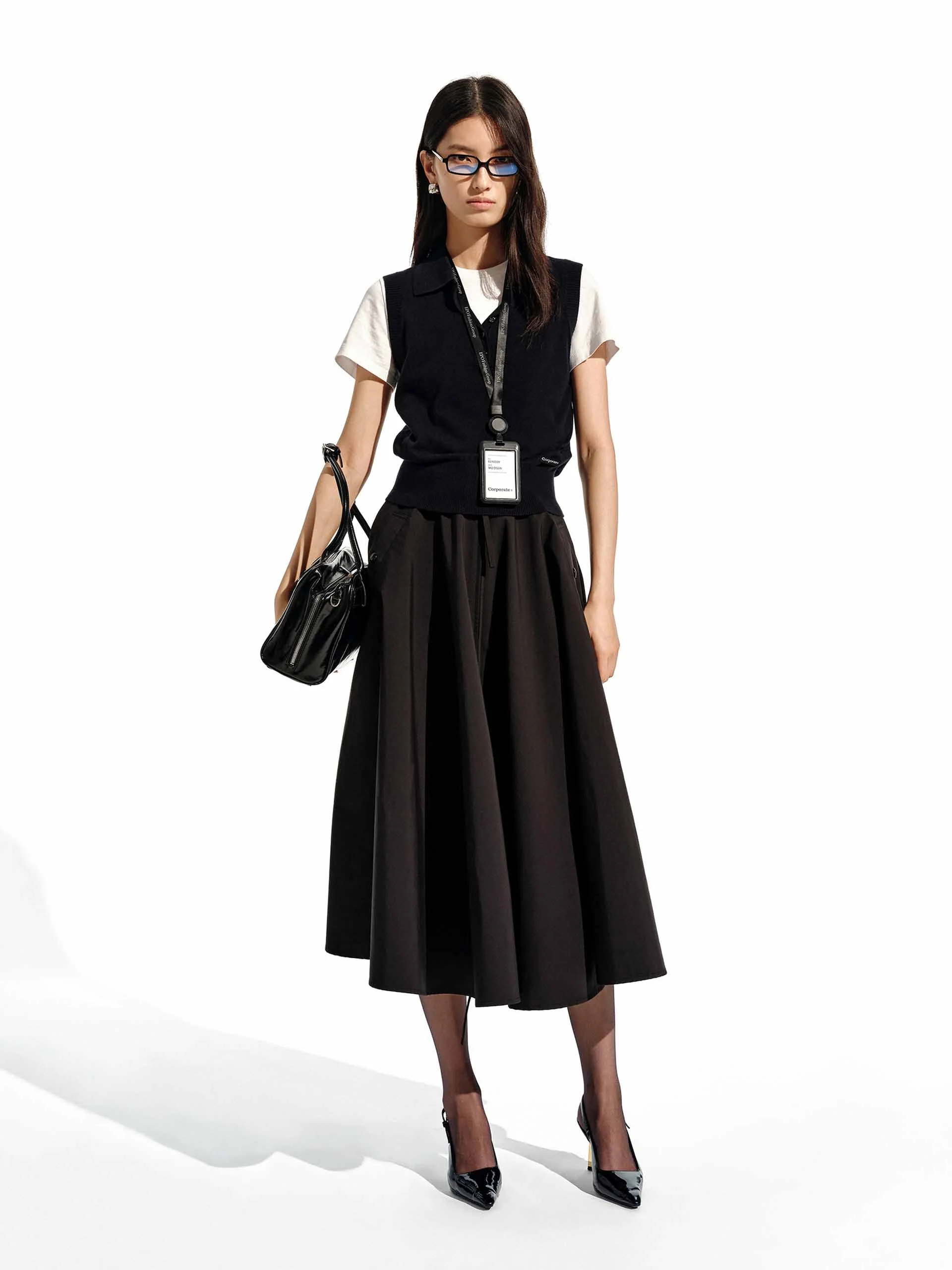 A-line Midi Skirt - Image 2
