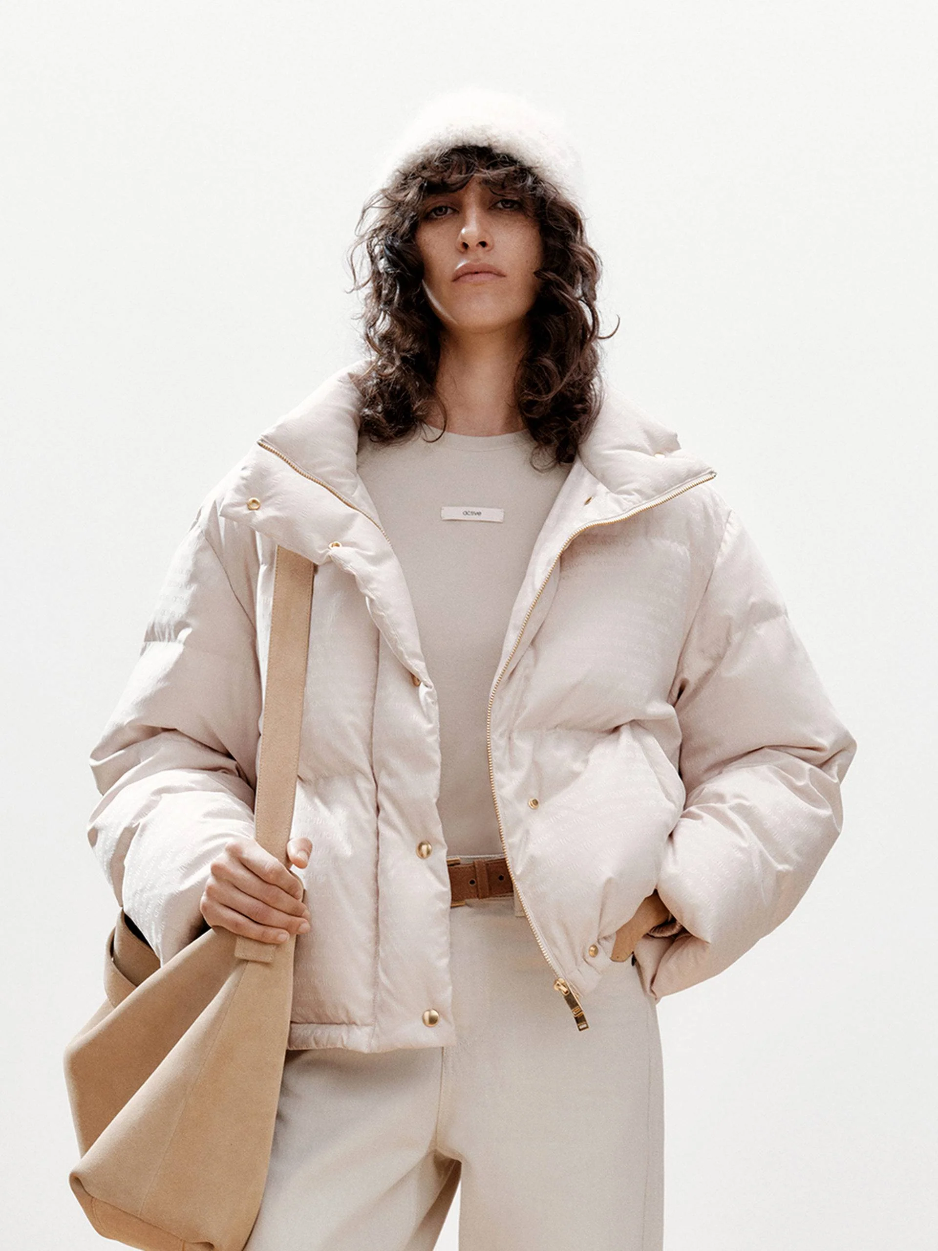 ACTIVE Jacquard Down Jacket