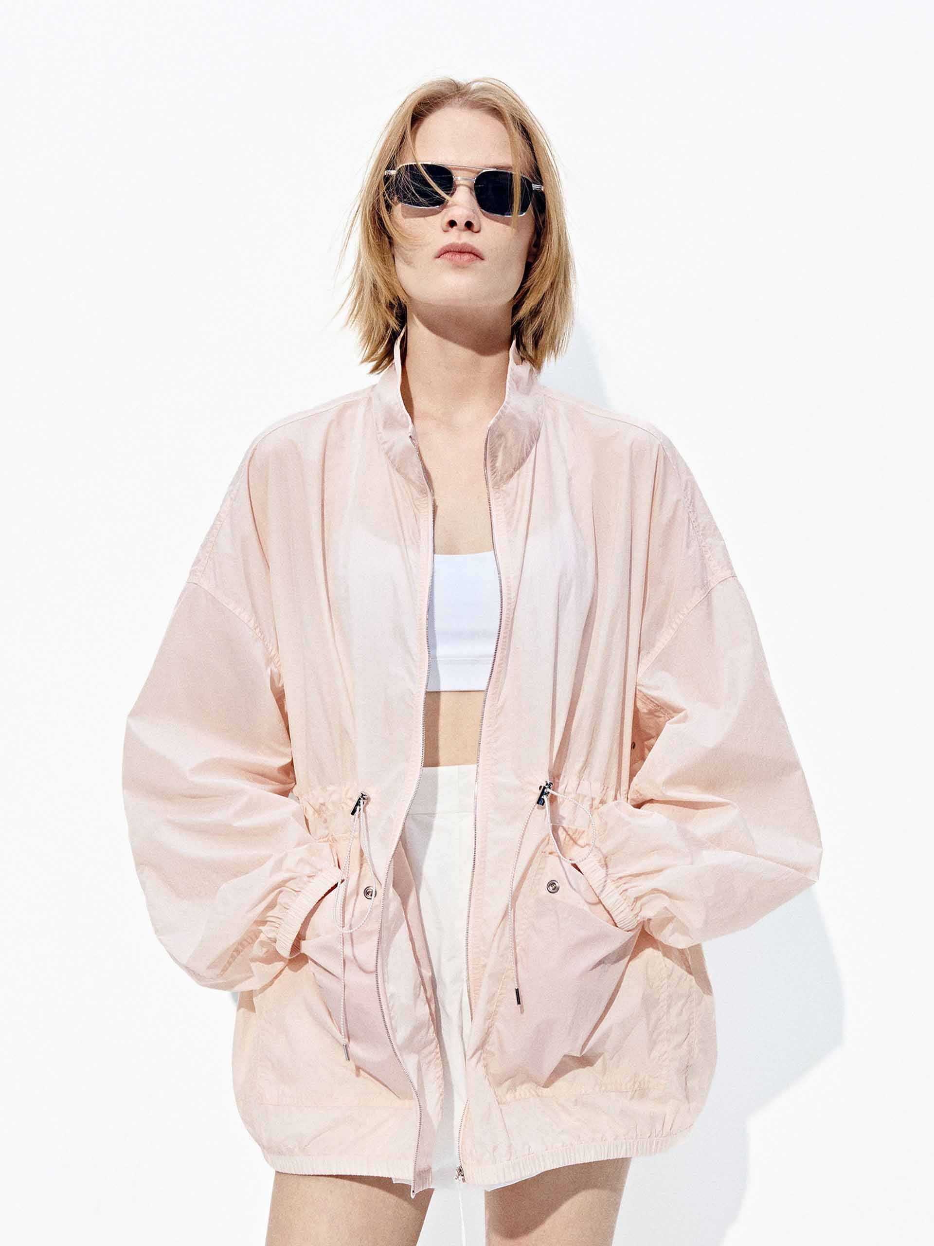 Adjustable Waist Mid Jacket