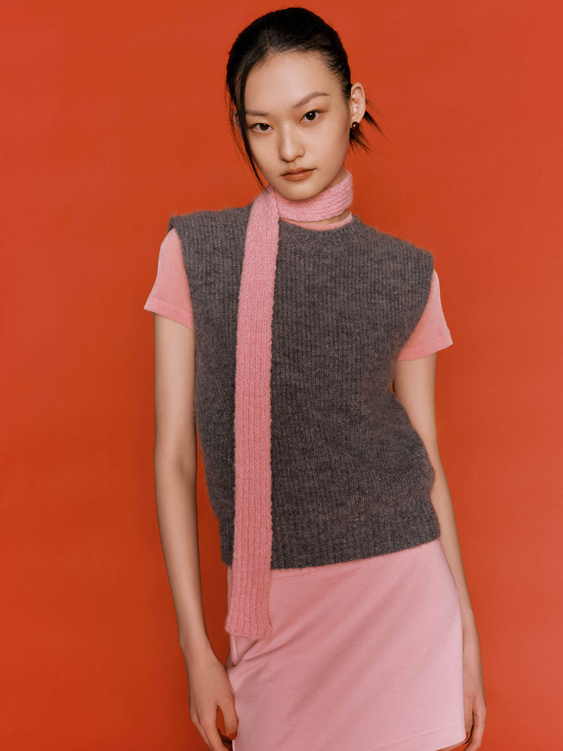 Alpaca Blend Knitted Top
