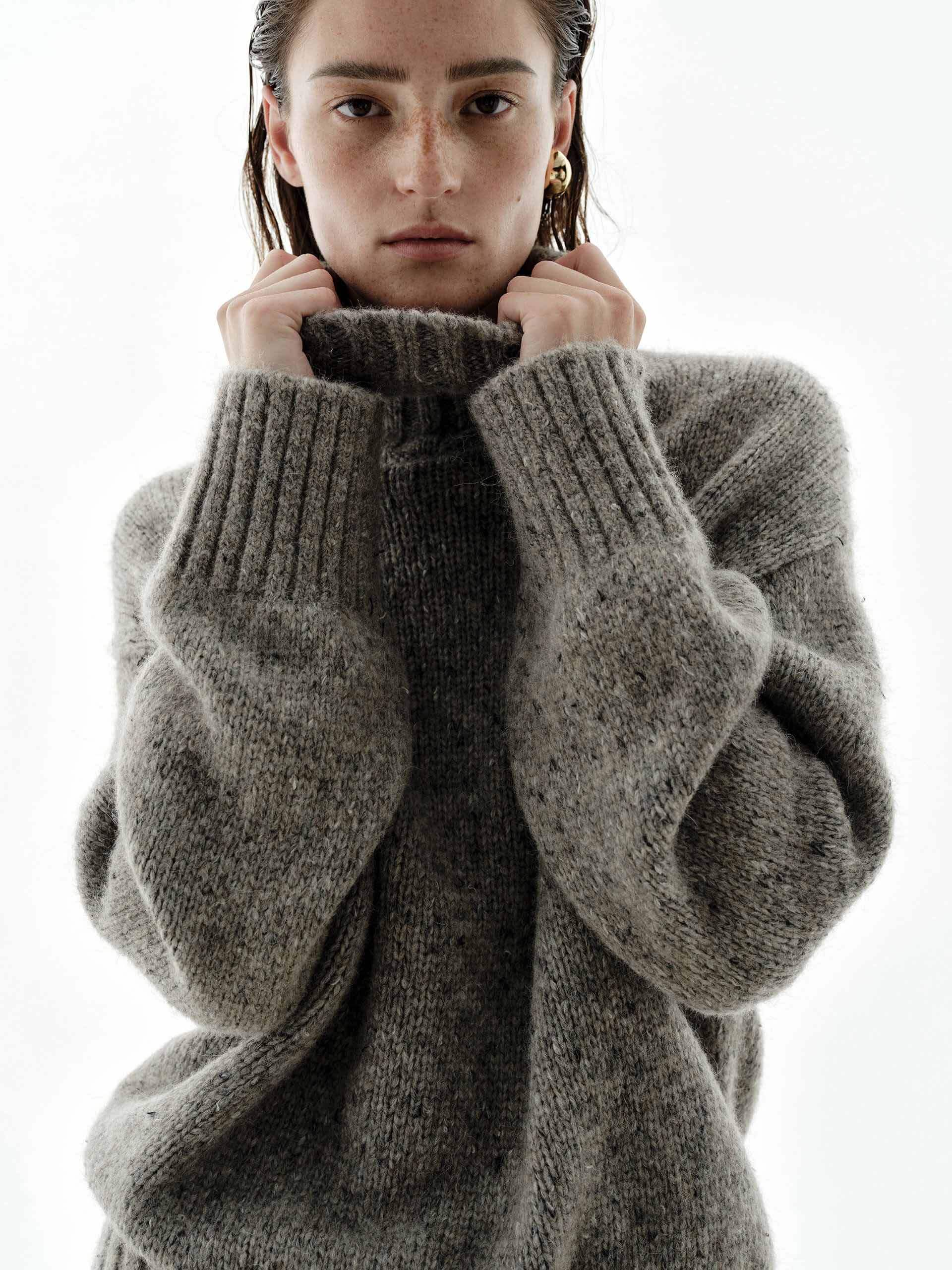 Alpaca Blend Turtleneck Sweater - Image 7