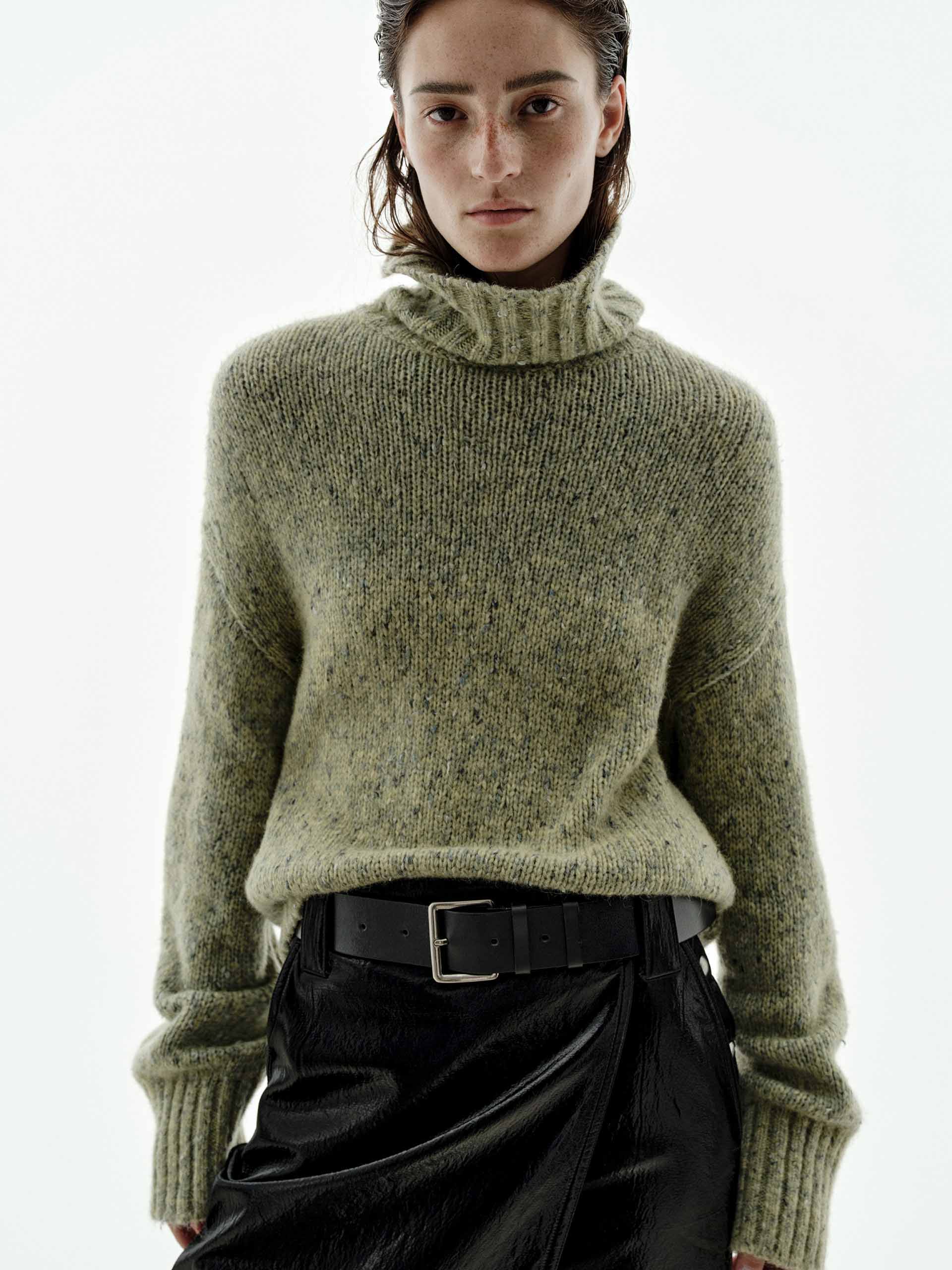 Alpaca Blend Turtleneck Sweater - Image 9