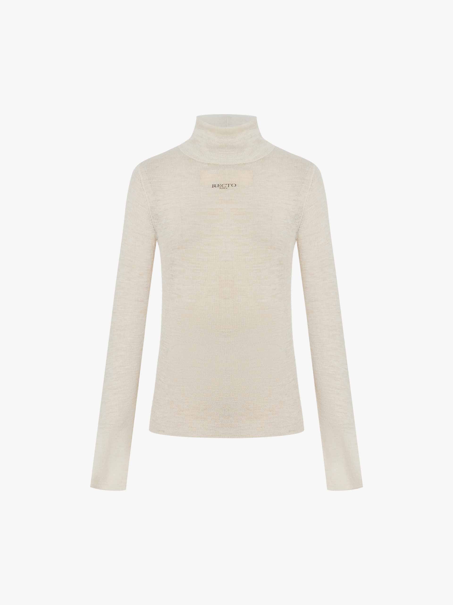 Alpaca Turtleneck Kint Top - Image 13