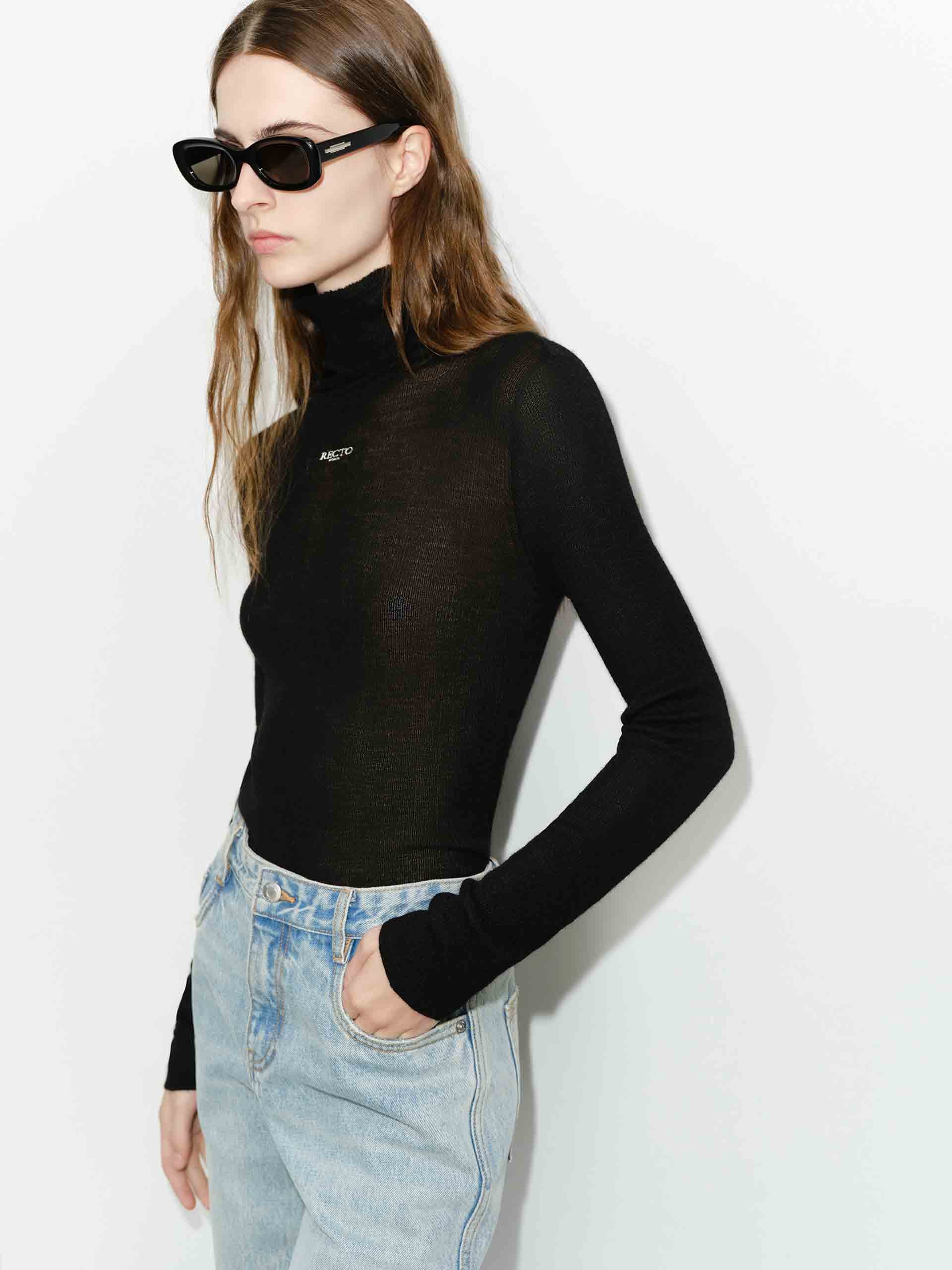 Alpaca Turtleneck Kint Top - Image 22
