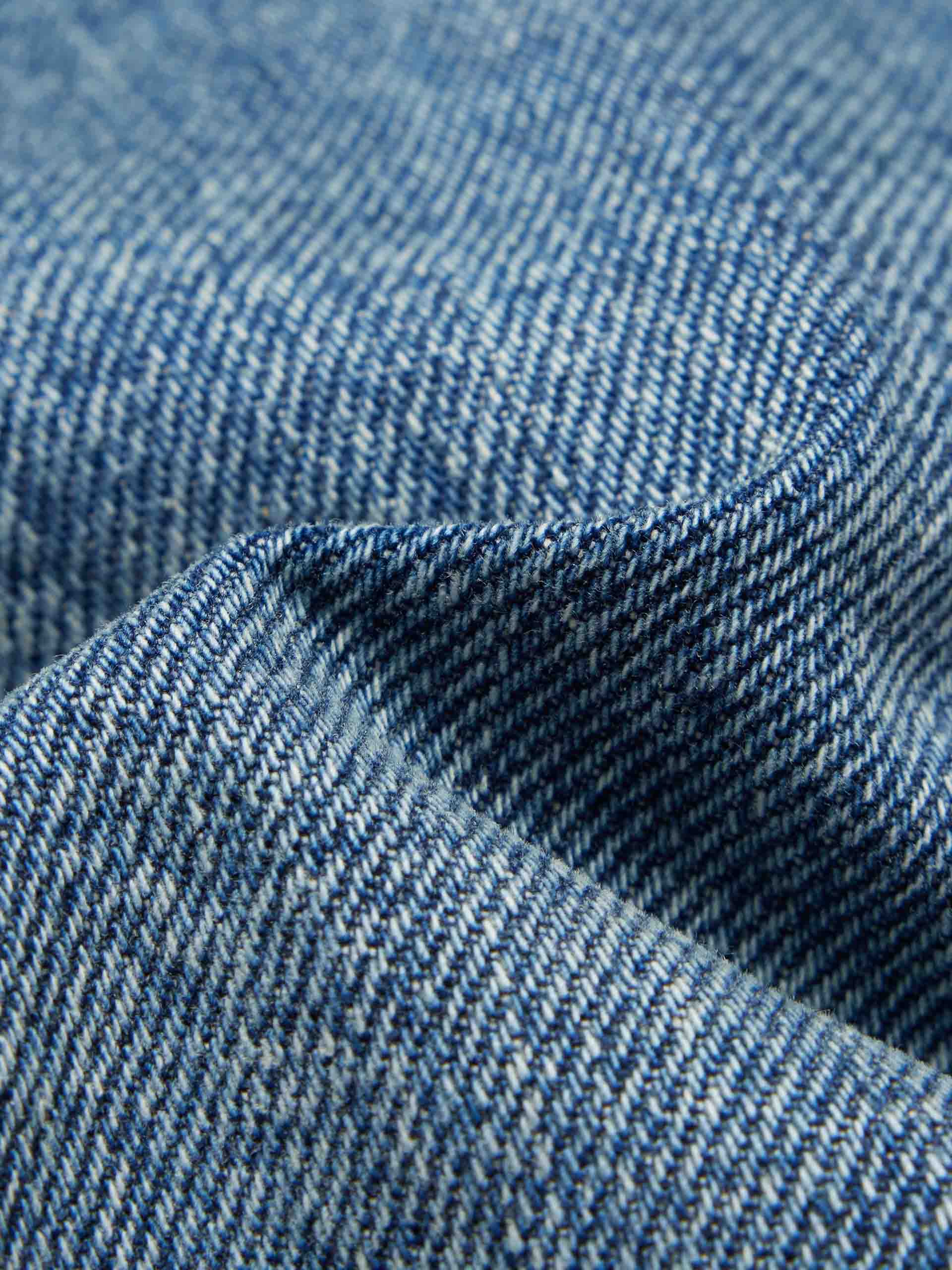 Asymmetric Cotton Mini Skirt - Image 4