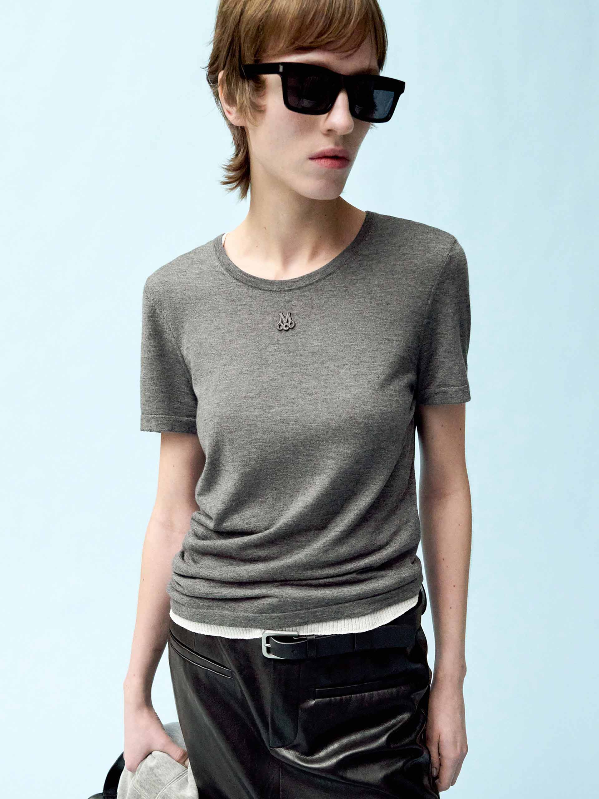 Asymmetric Hem Soft Top