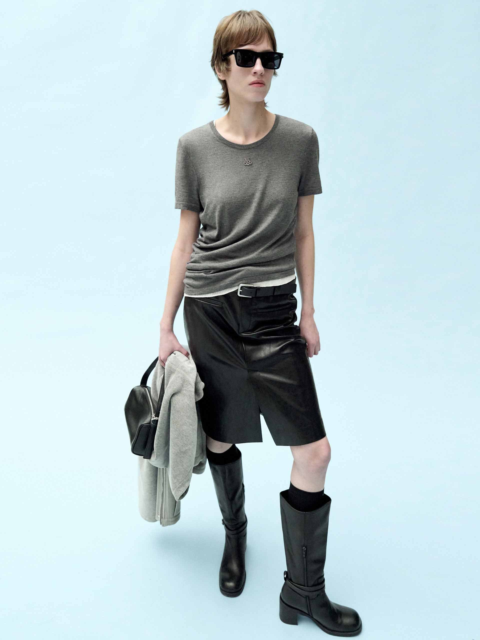 Asymmetric Hem Soft Top - Image 2