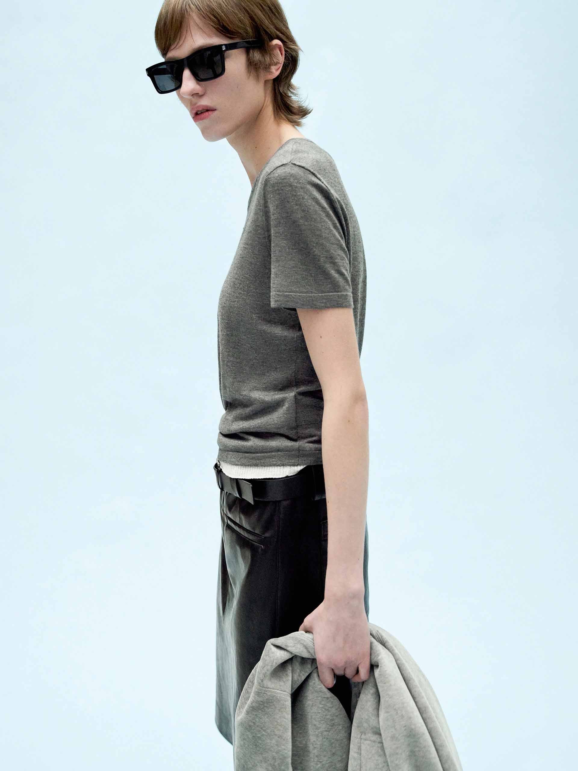 Asymmetric Hem Soft Top - Image 6