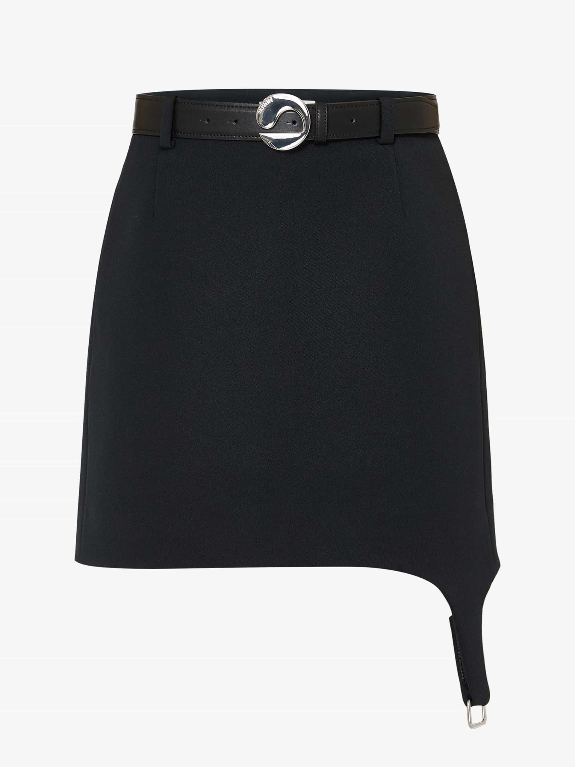 Asymmetric Mini Skirt - Image 5