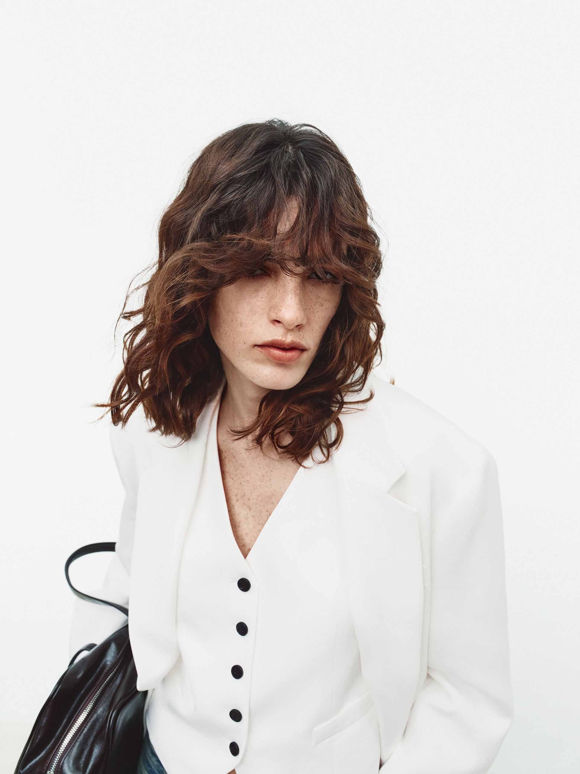 Back Cutout Structured Blazer - Image 7