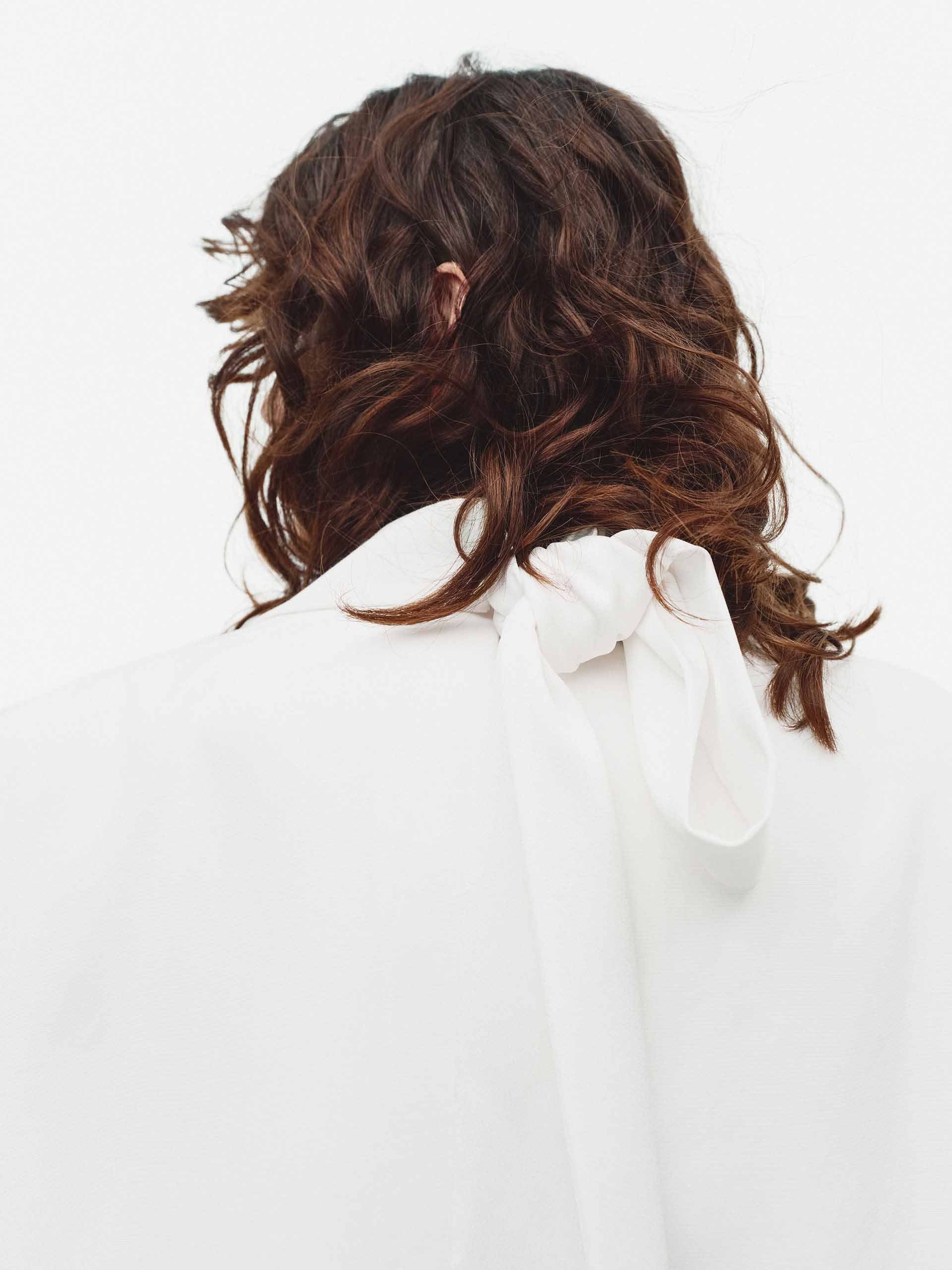 Back Cutout Structured Blazer - Image 8