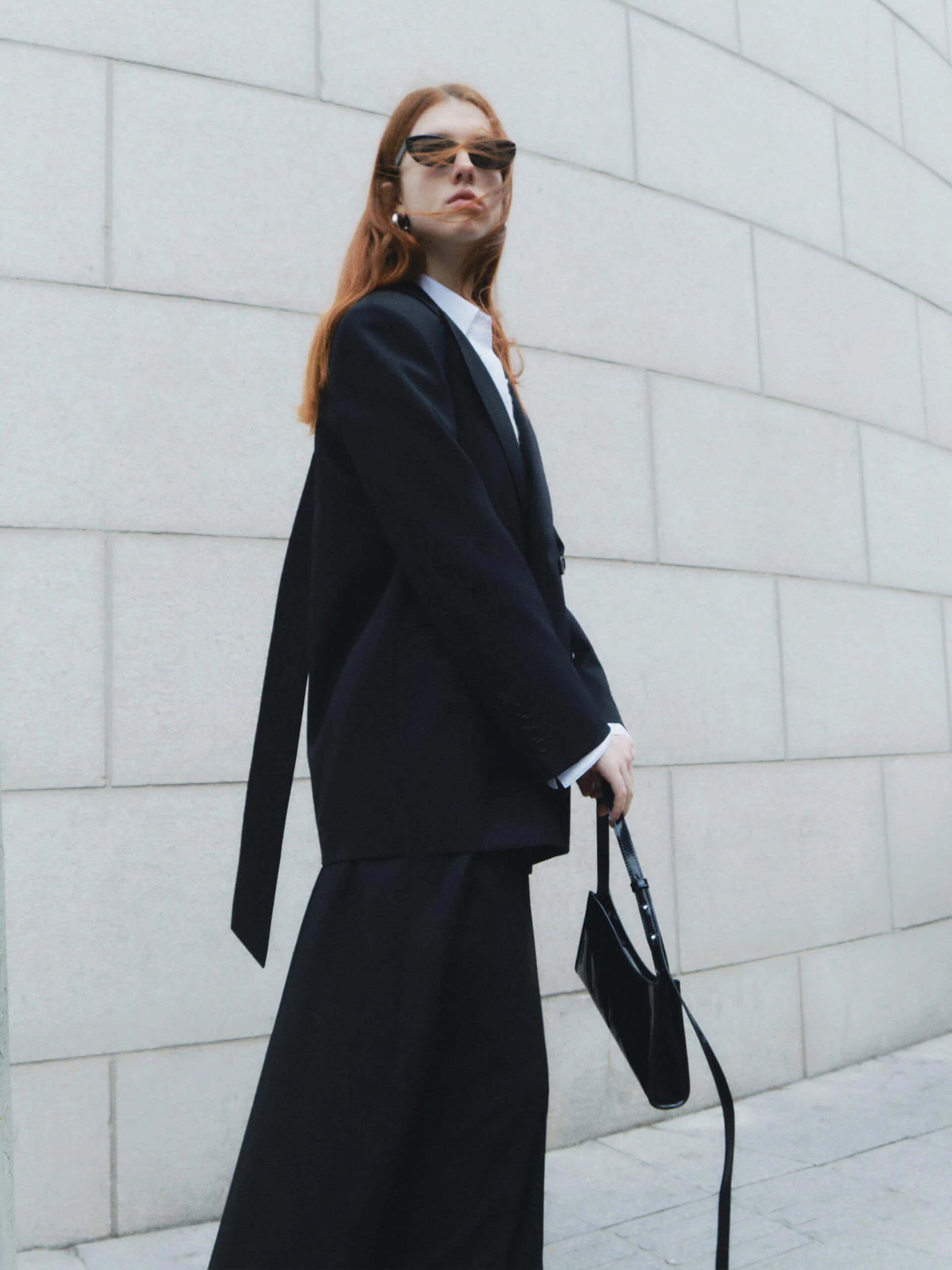 Back Cutout Tie Blazer - Image 8