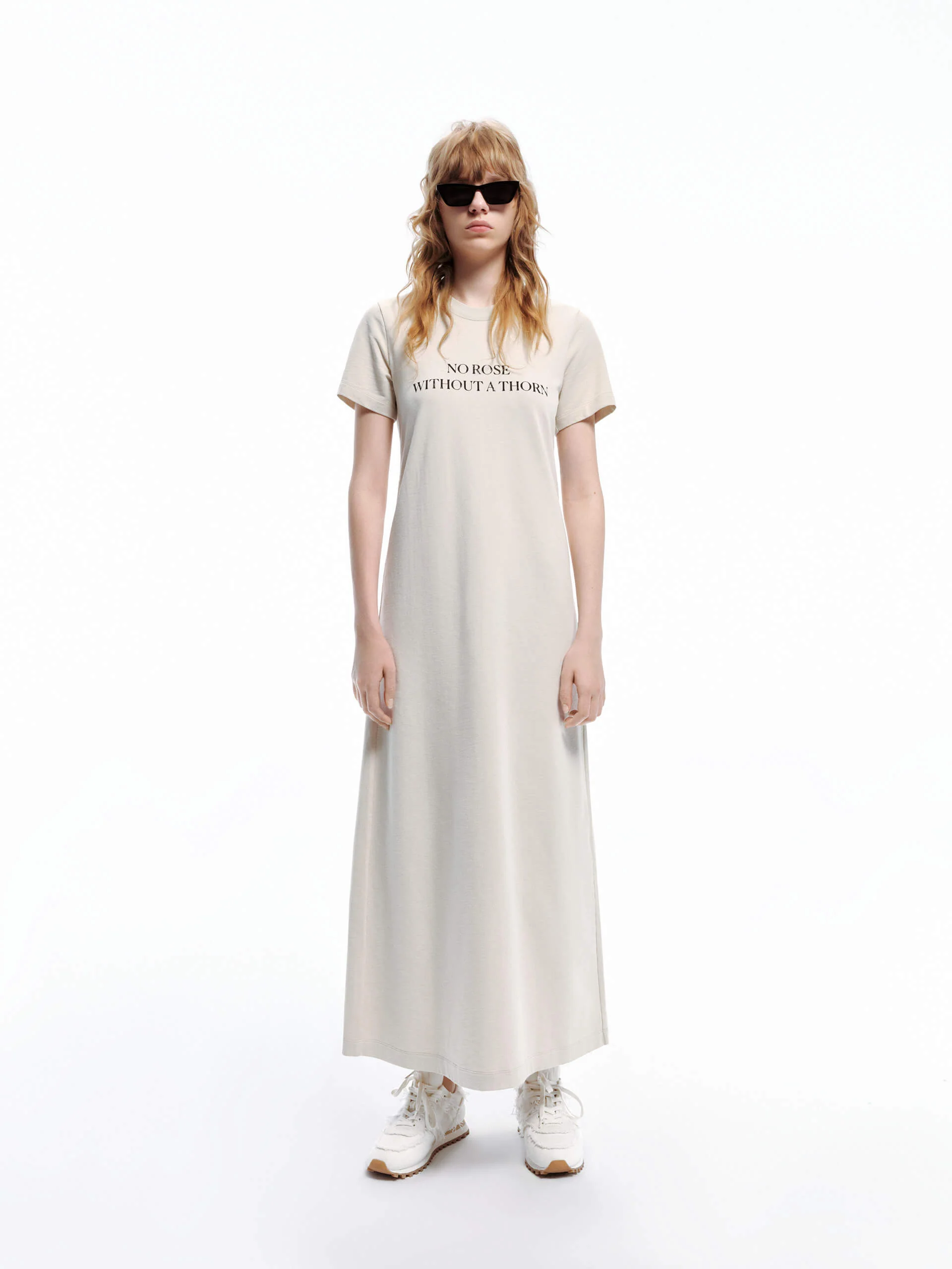 Back Slit Tee Dress - Image 9