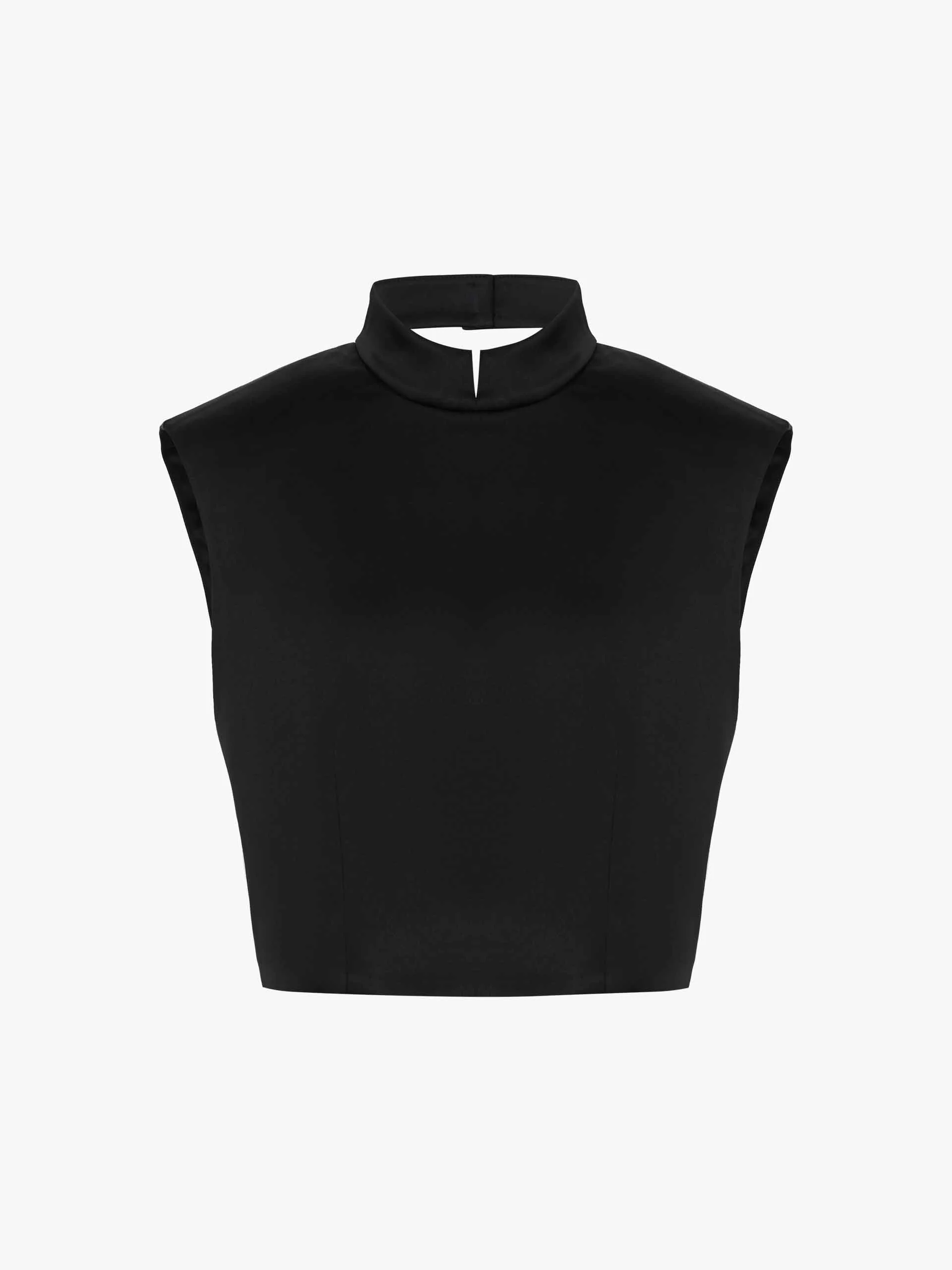 Back Zip Cropped Top - Image 5