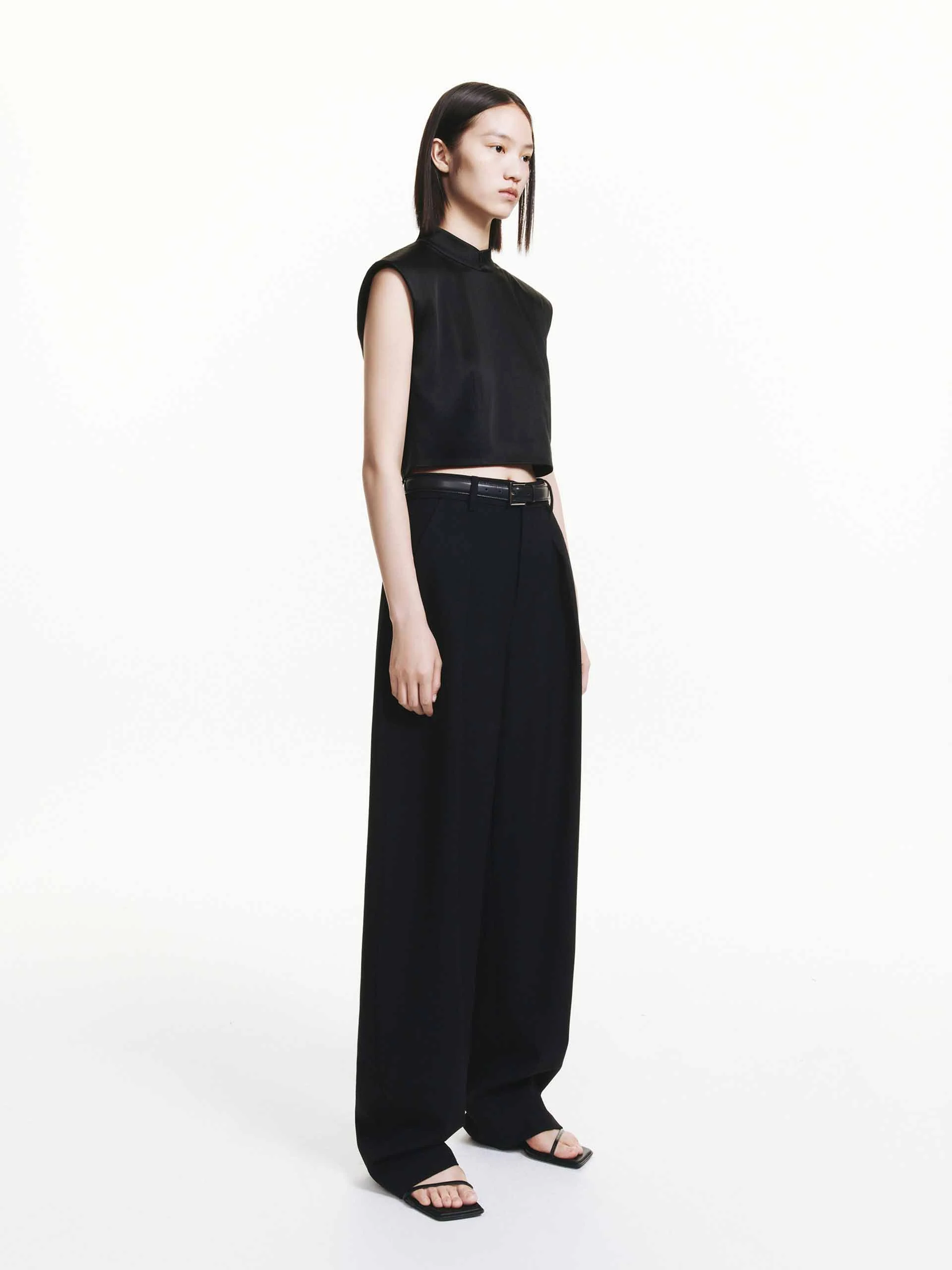 Back Zip Cropped Top - Image 7