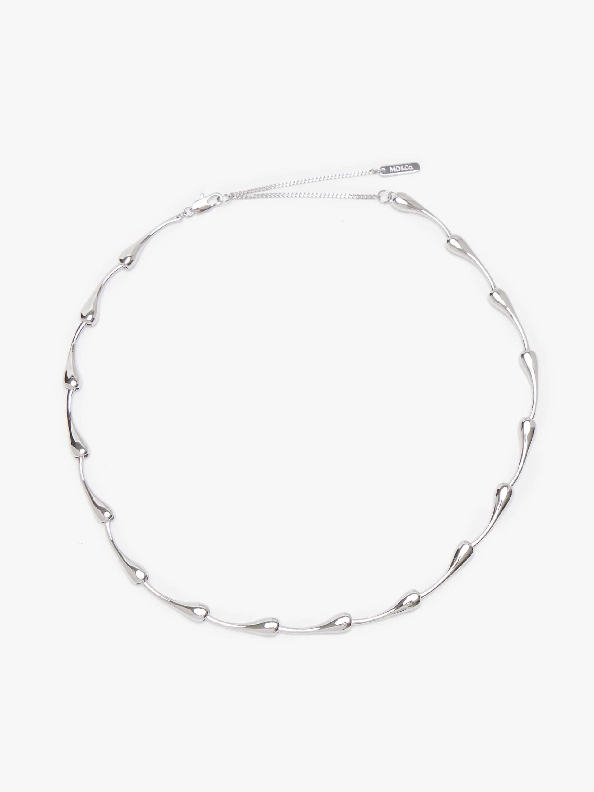 Bamboo Teardrop Necklace