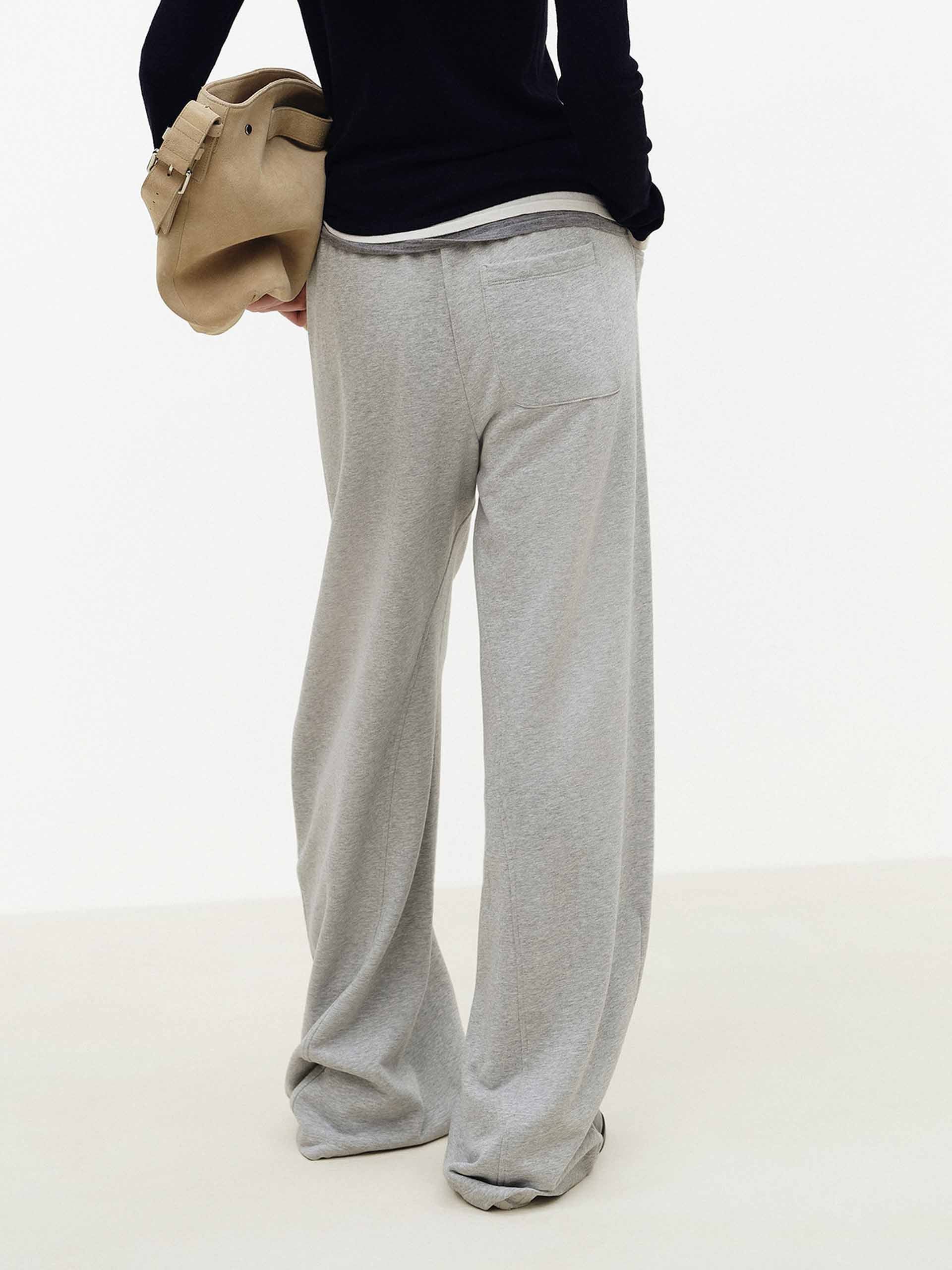 Barrel Leg Cotton Trousers - Image 12