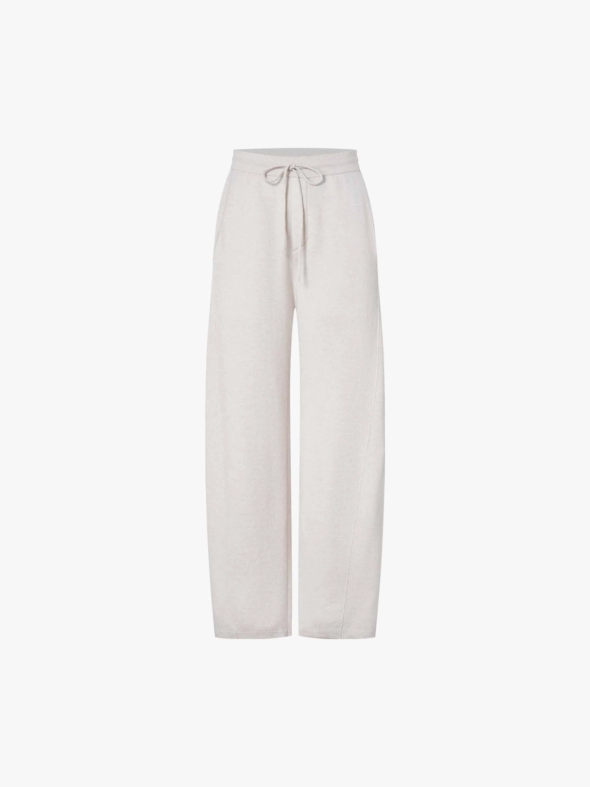 Barrel Leg Drawstring Trousers - Image 5