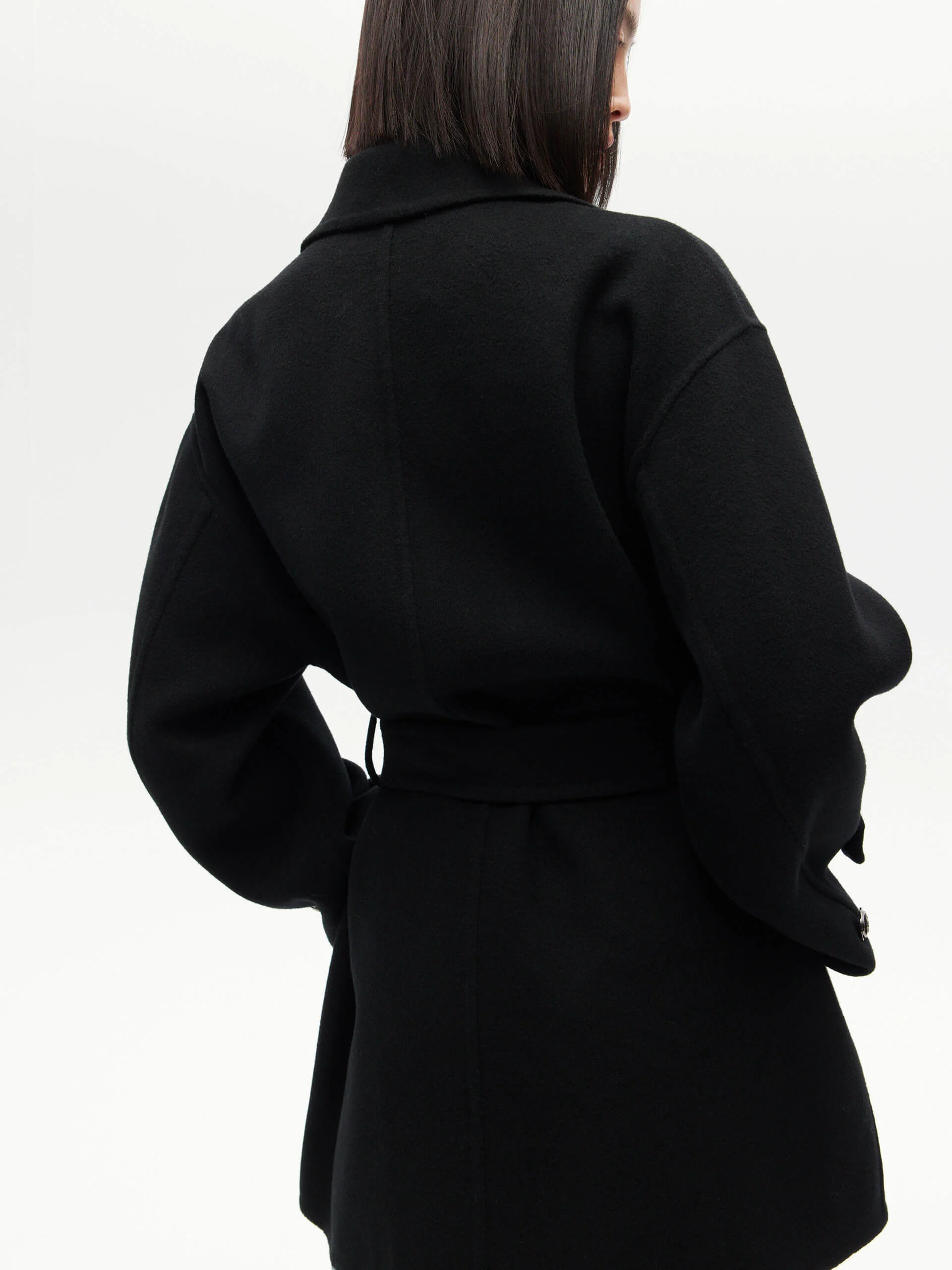 Belted Merino Wool Coat - Image 22