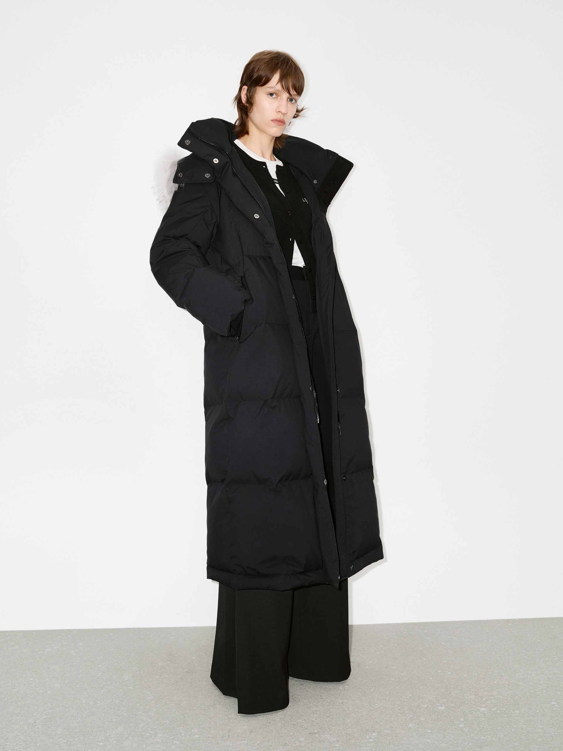 Belted Quilted Down Coat - Image 14
