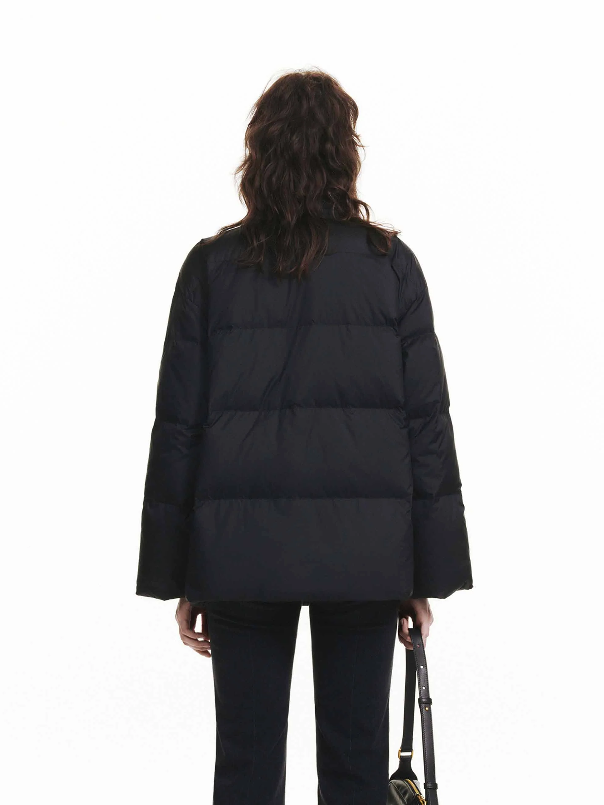 Belted Quilted Down jacket - Image 11