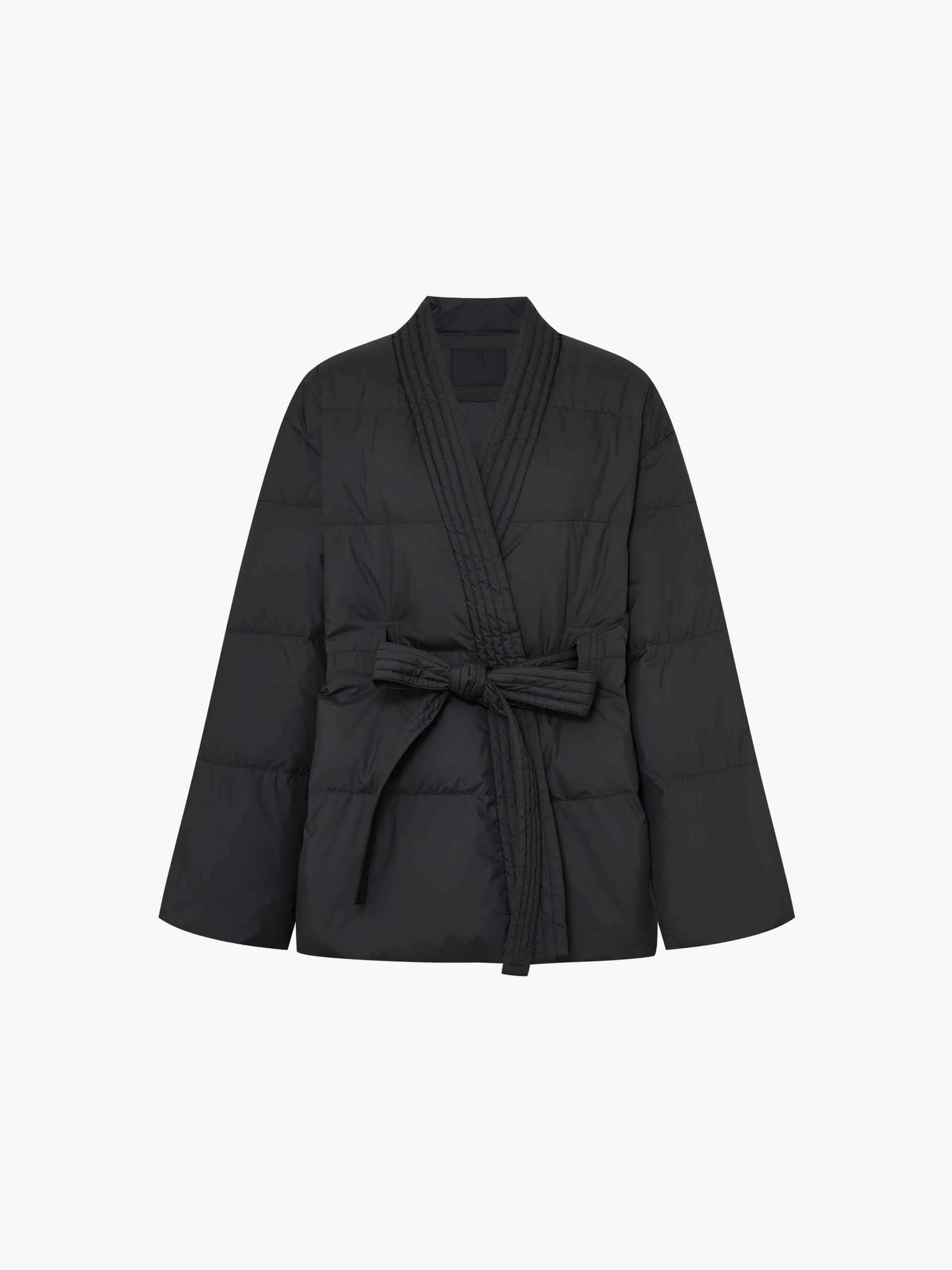 Belted Quilted Down jacket - Image 13