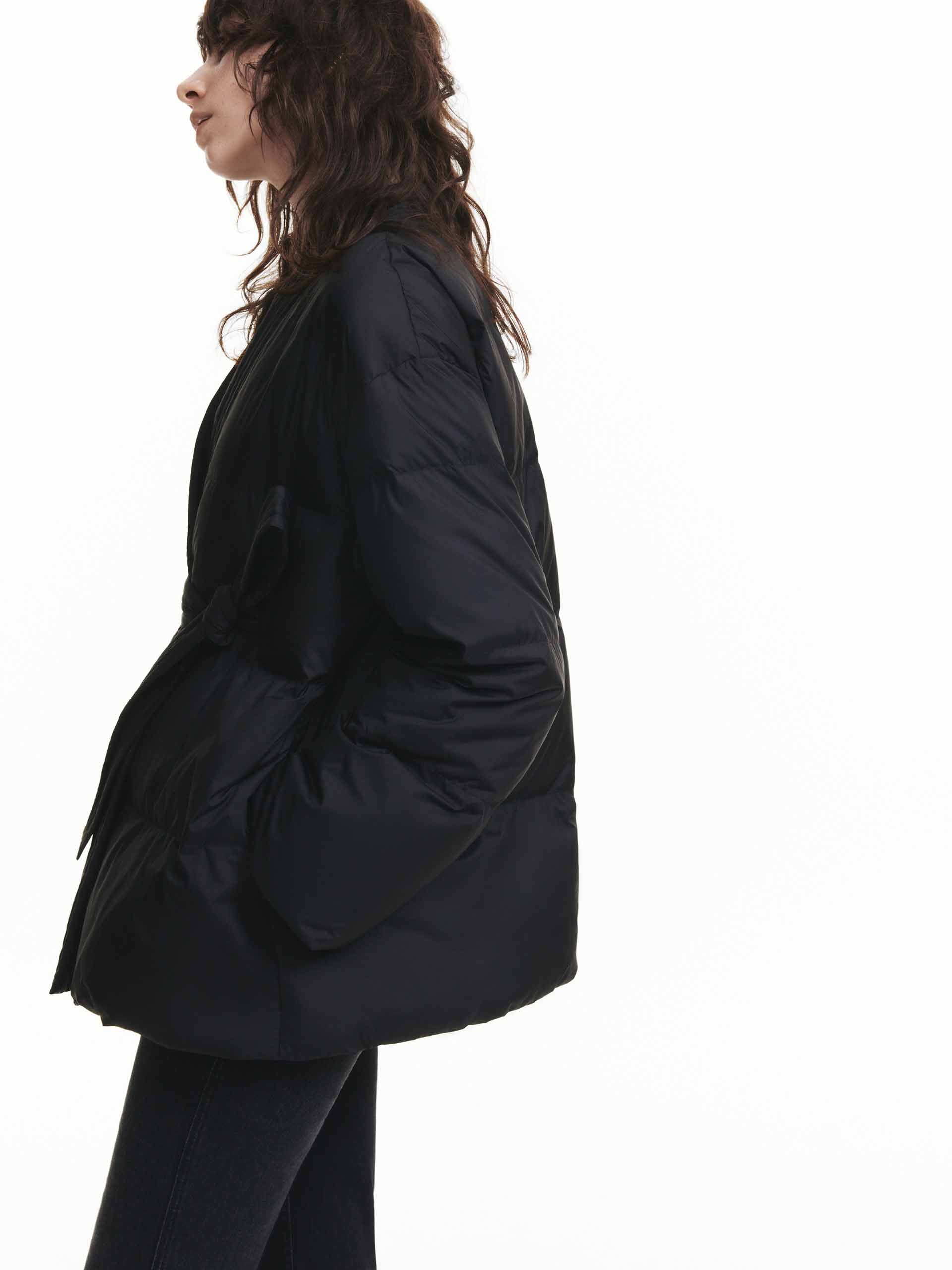 Belted Quilted Down jacket - Image 16