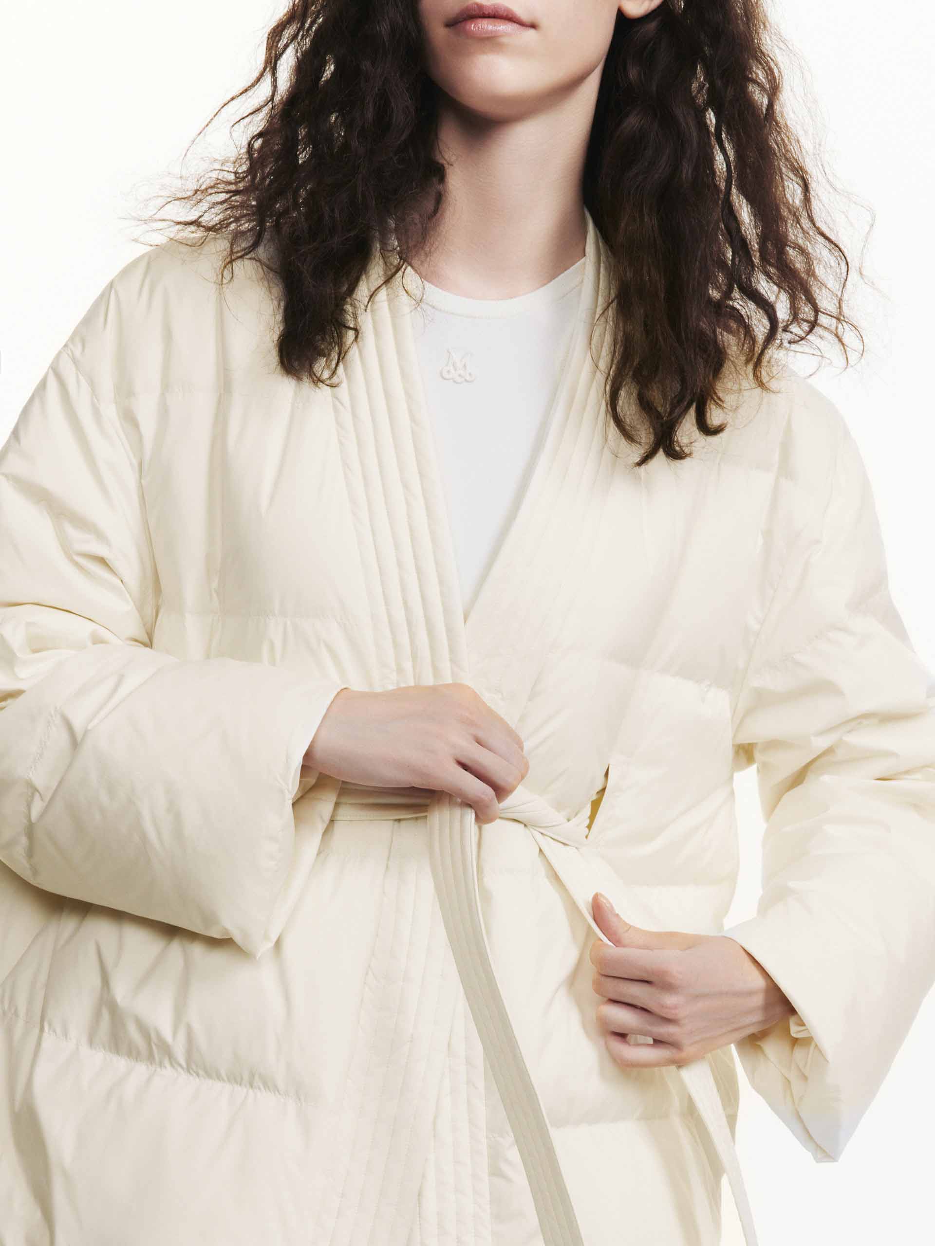 Belted Quilted Down jacket - Image 2