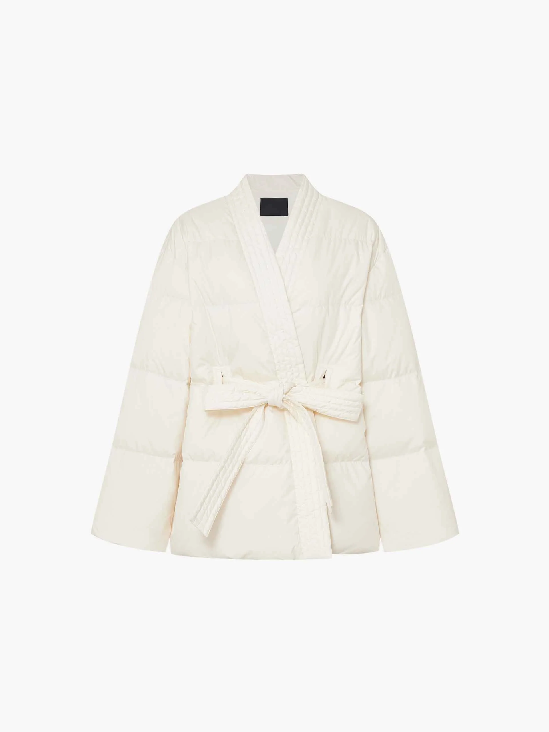 Belted Quilted Down jacket - Image 5