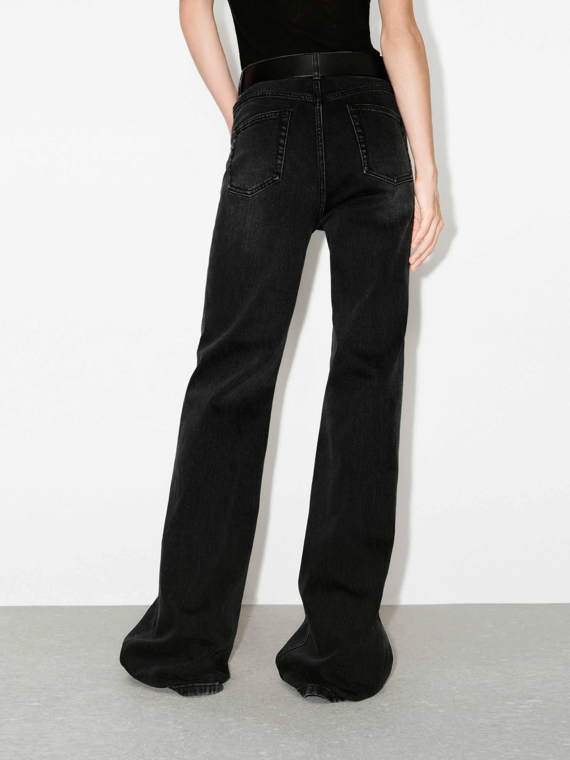 Black Wash Cotton Jeans - Image 3
