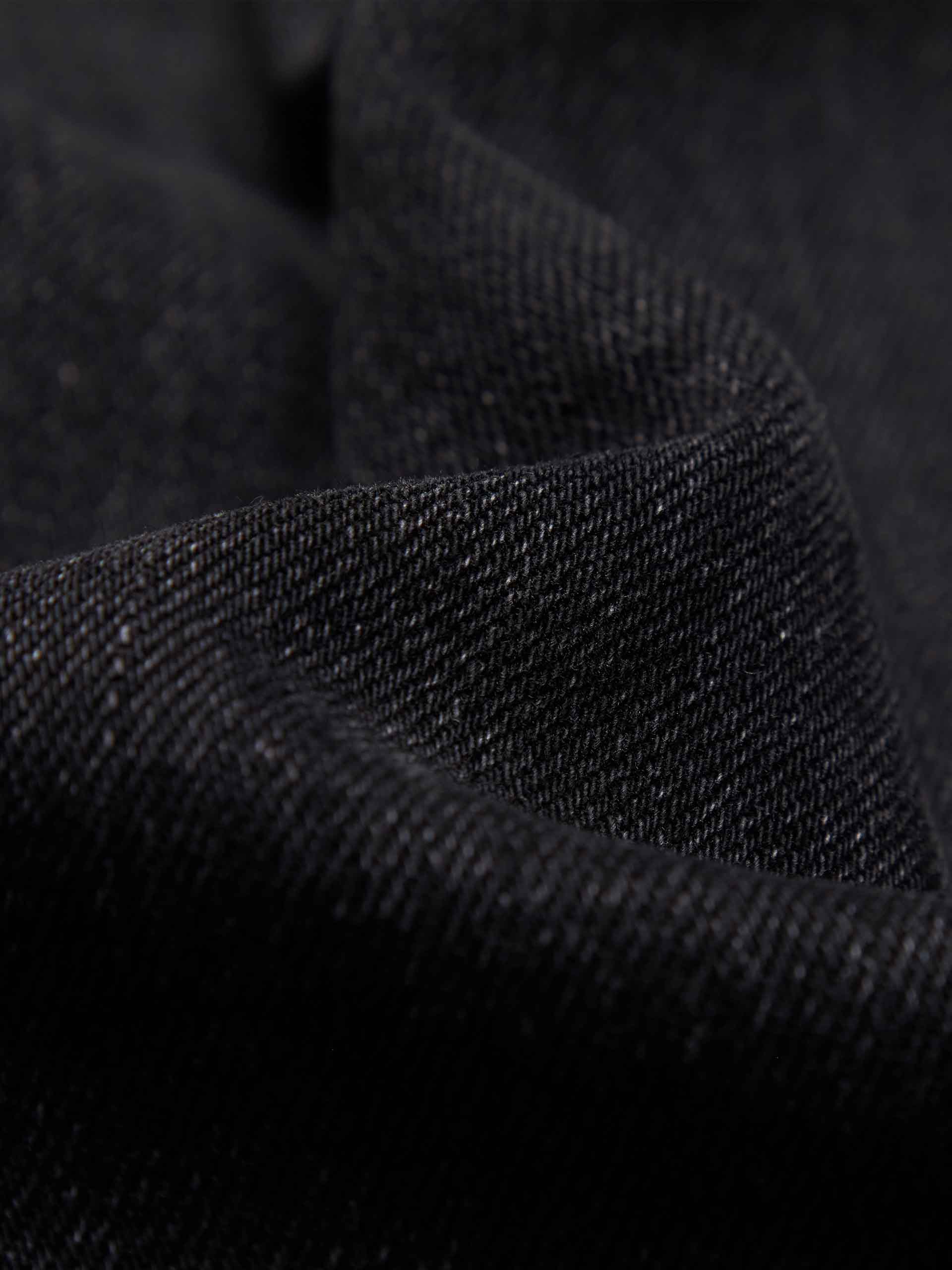 Black Wash Cotton Jeans - Image 4
