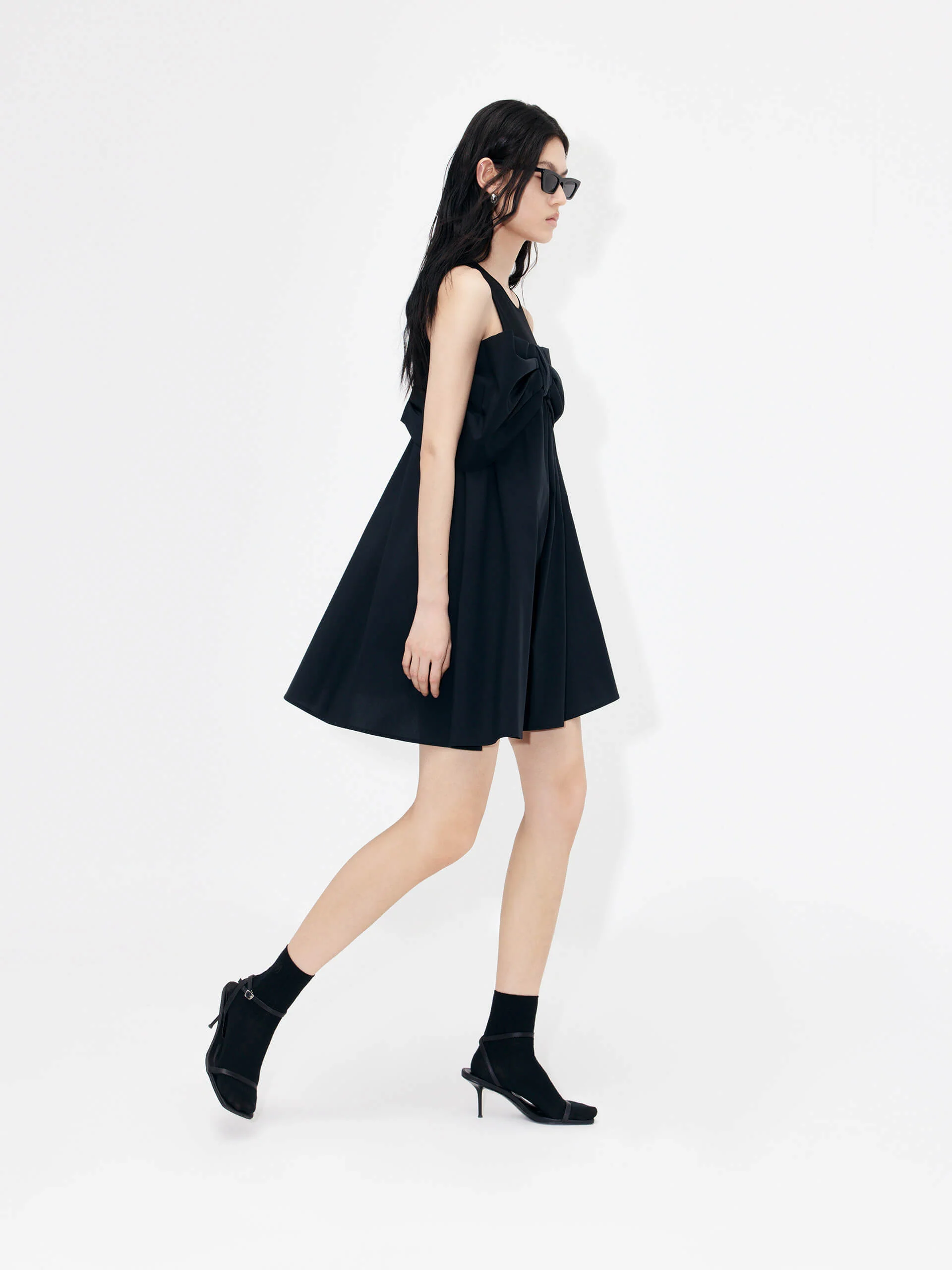 Bowknot Front Mini Dress - Image 6