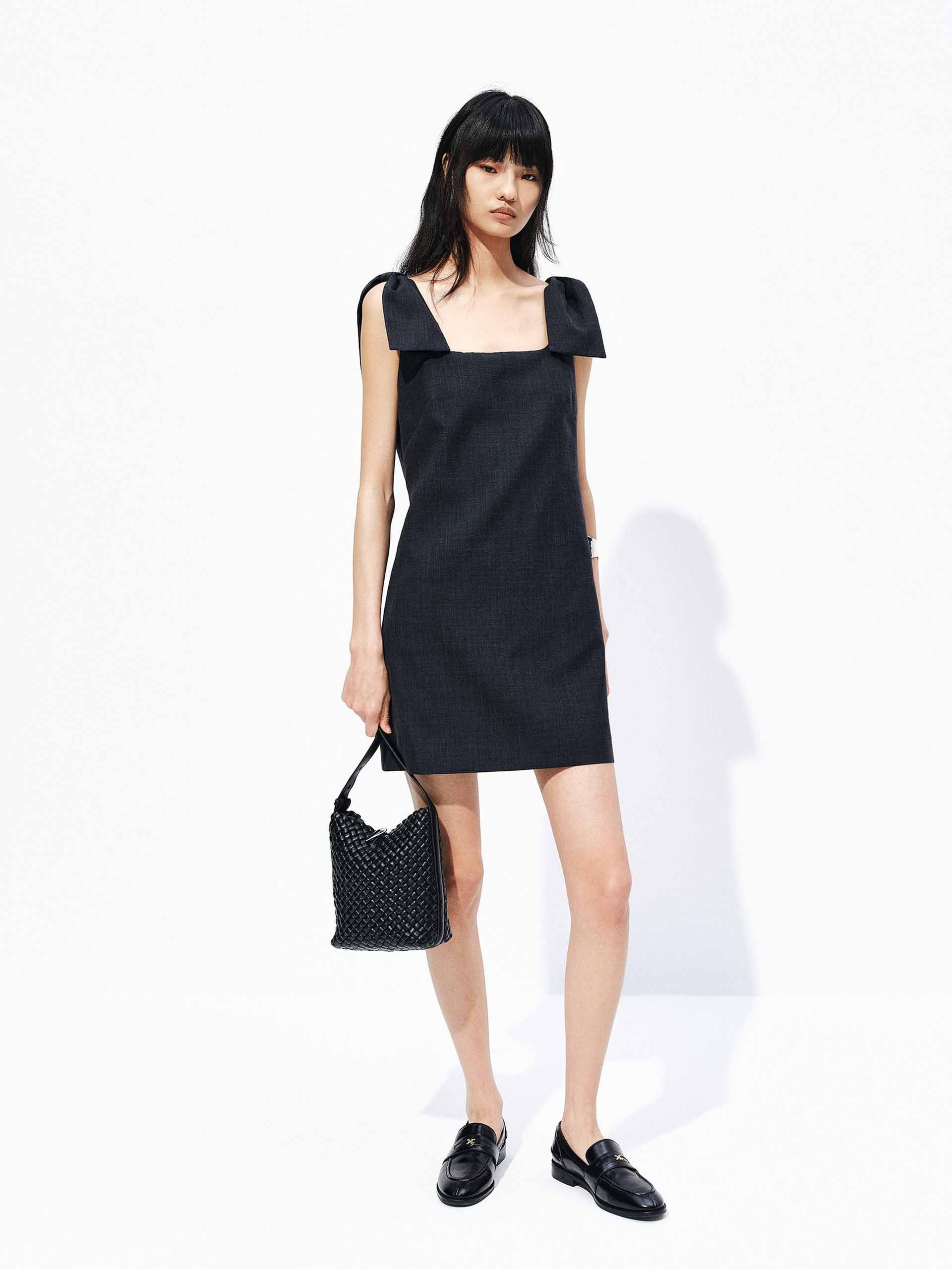 Bow Strap Tank Dress - Image 2