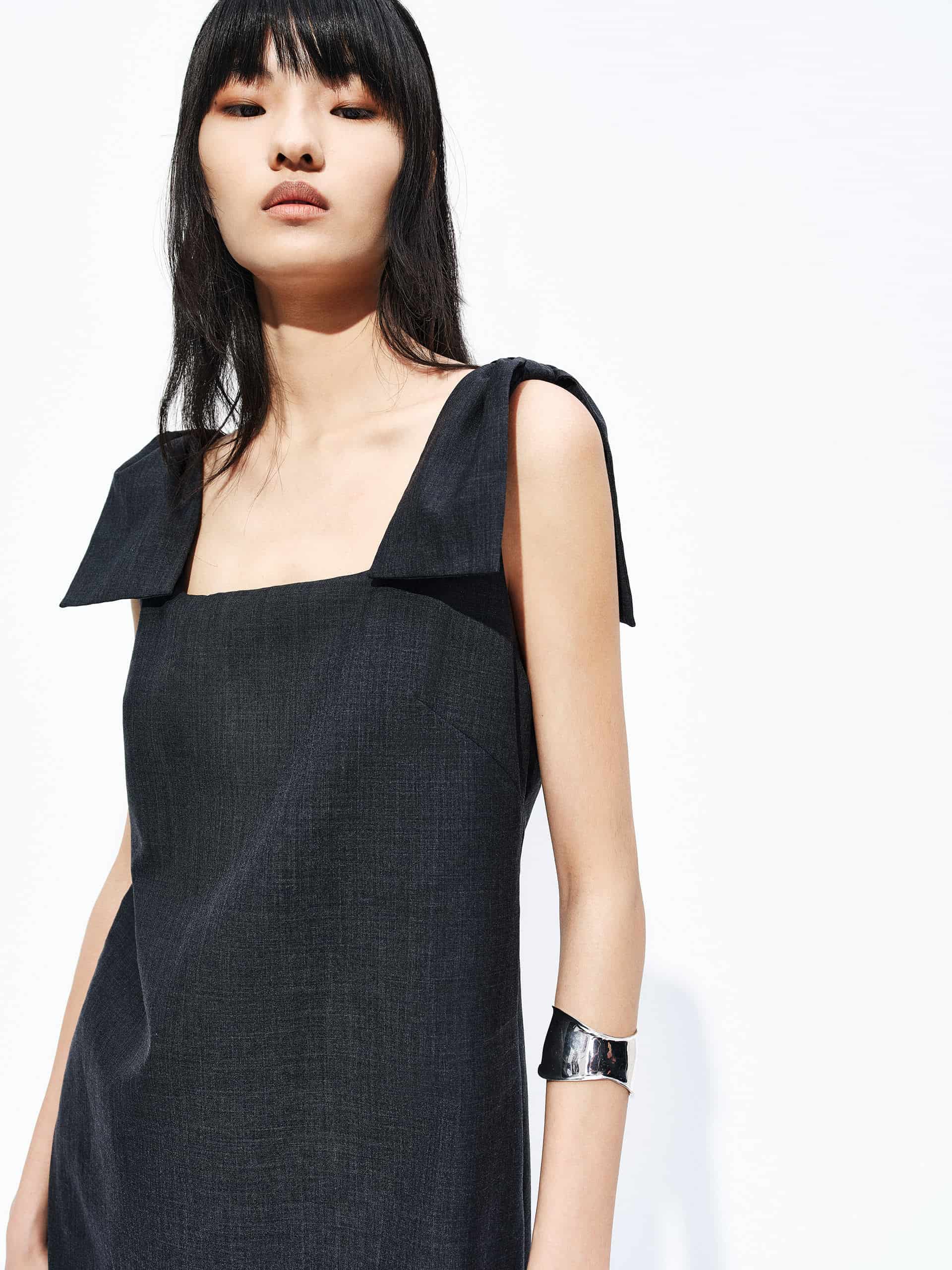 Bow Strap Tank Dress - Image 8
