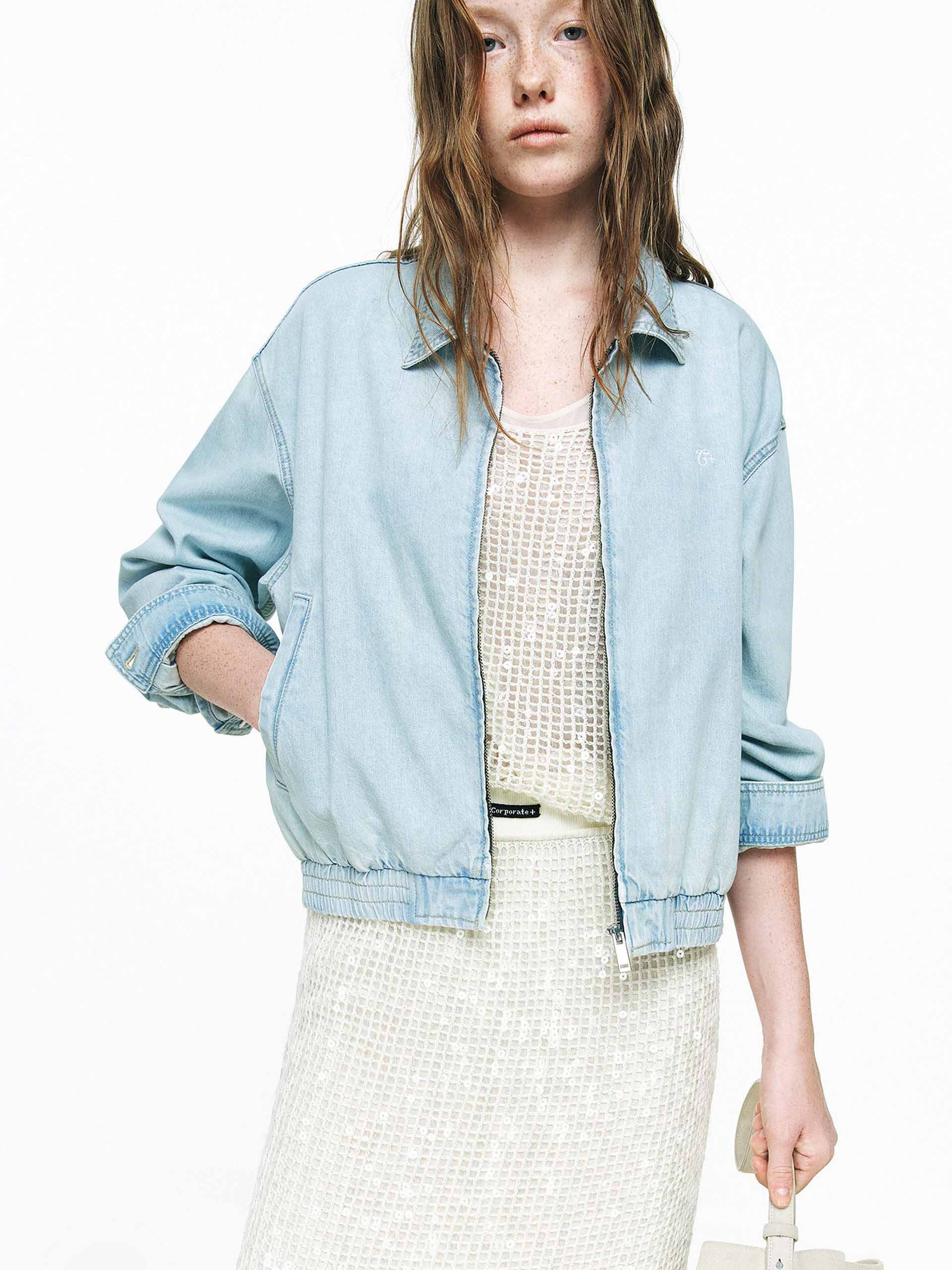 Boxy Fit Cotton Jacket