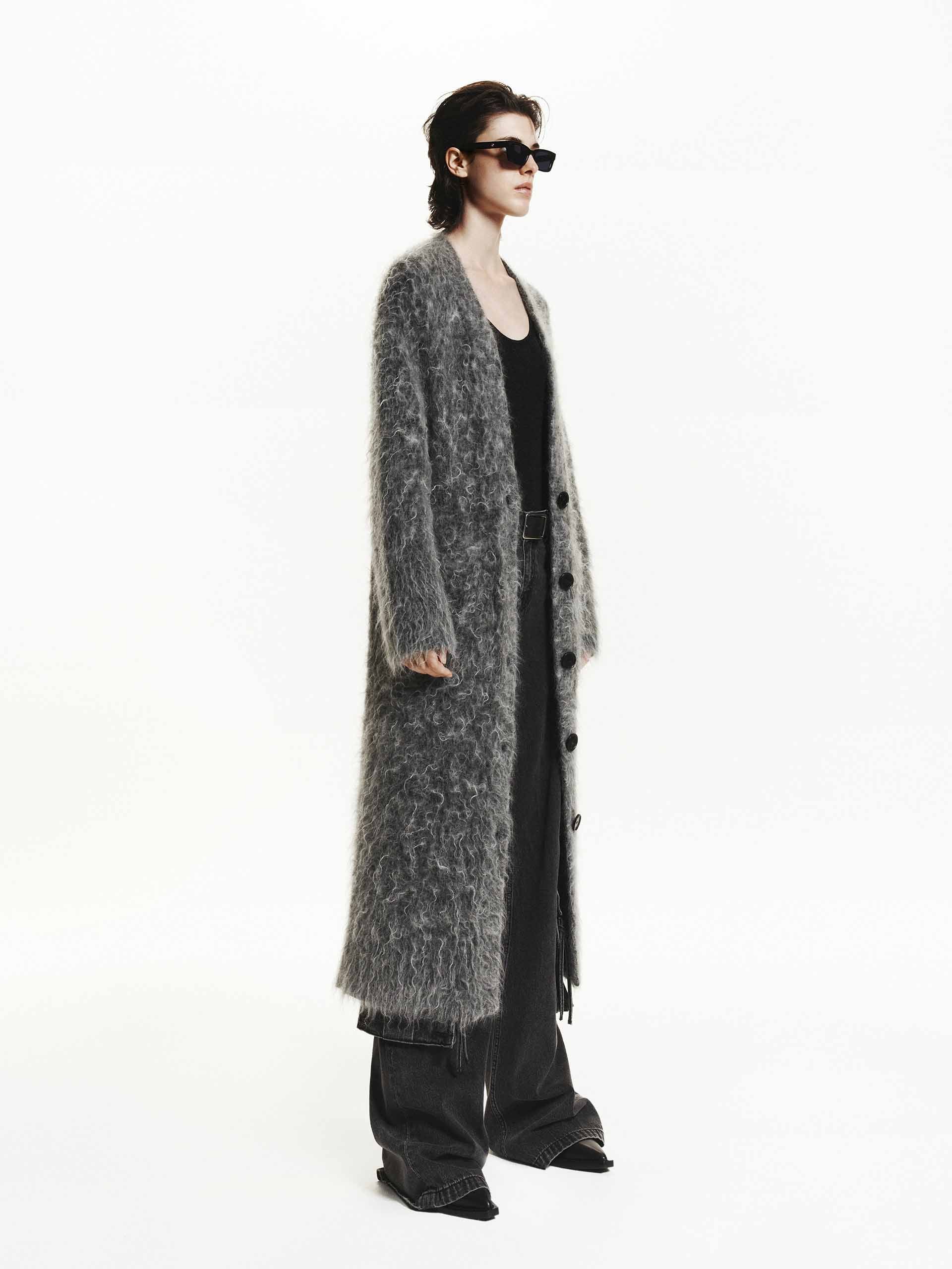 Brushed Long Cardigan - Image 6