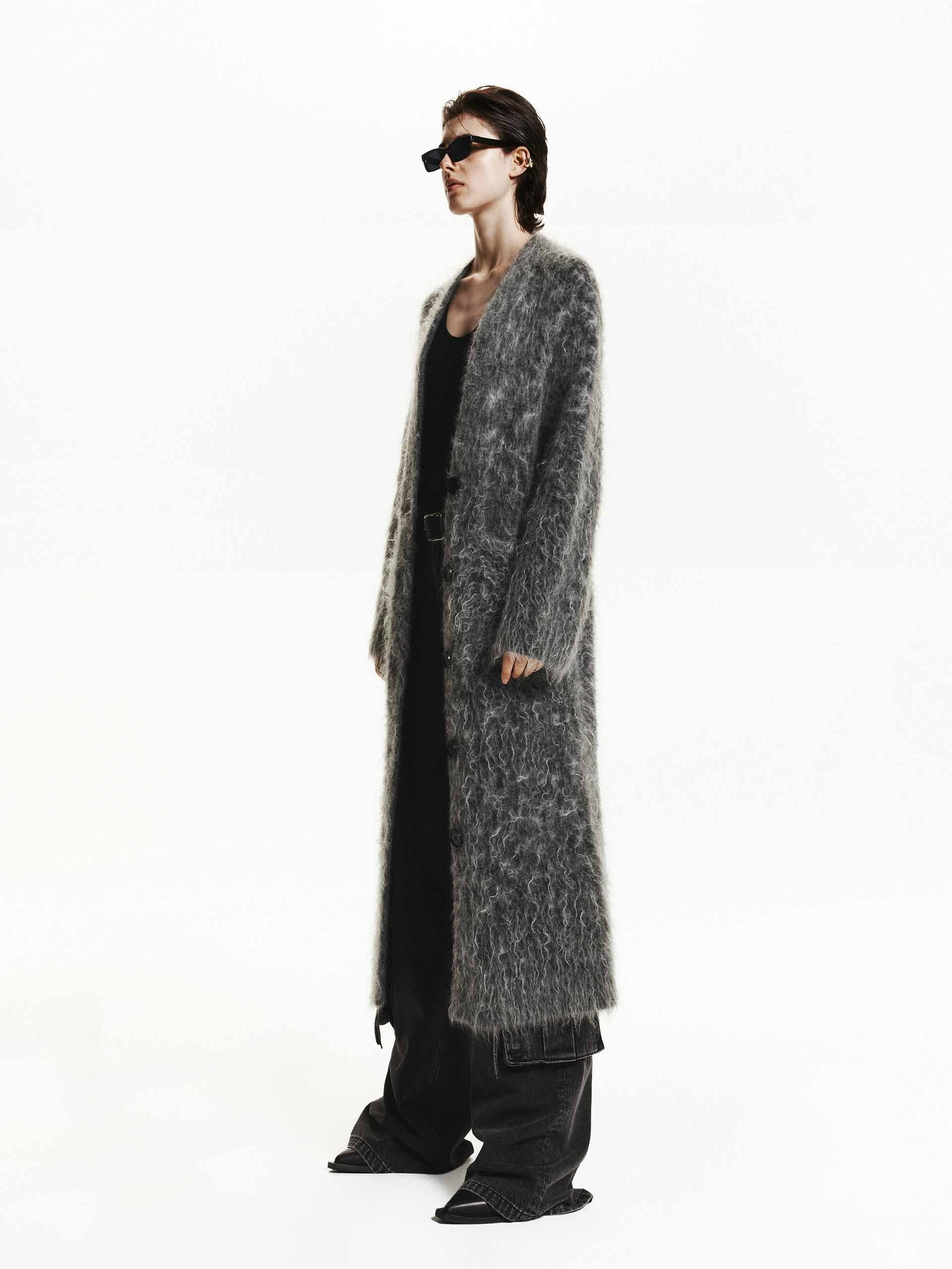 Brushed Long Cardigan - Image 7