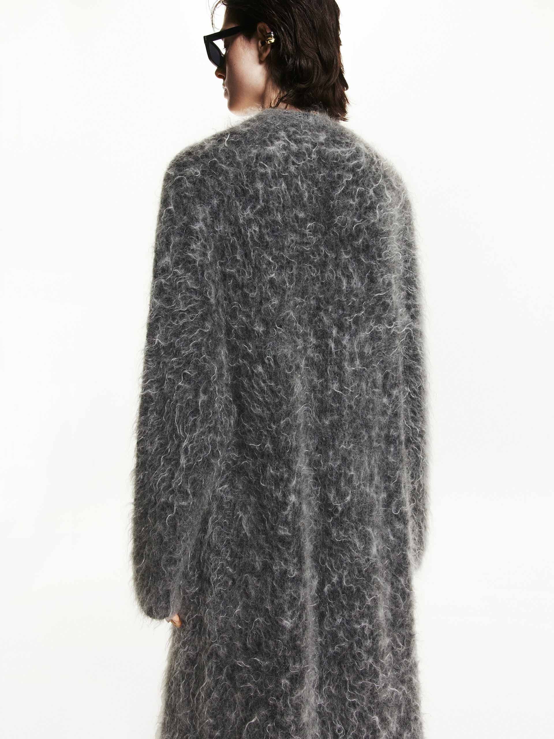 Brushed Long Cardigan - Image 8