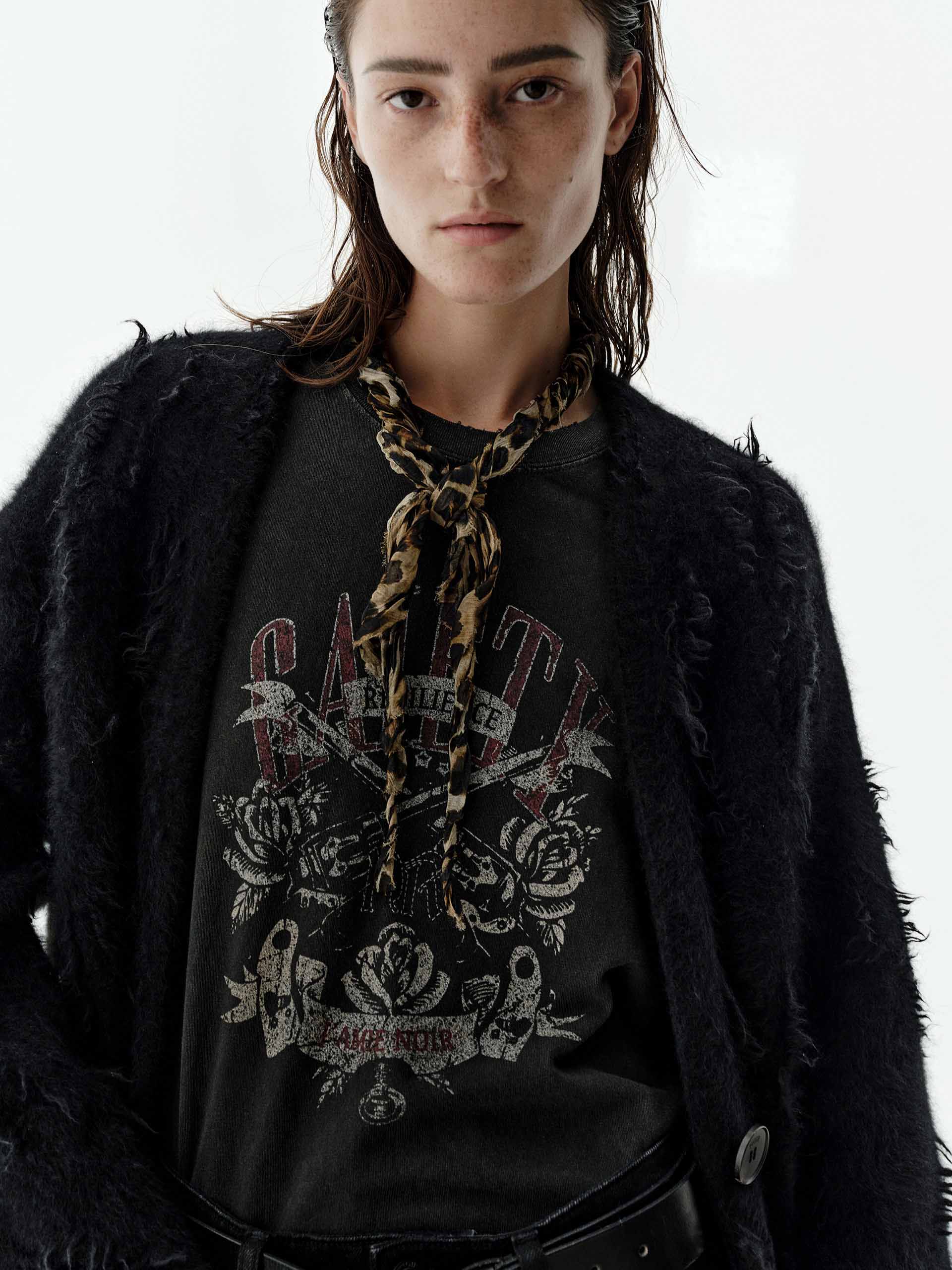 Brushed V-neck Cardigan - Image 16