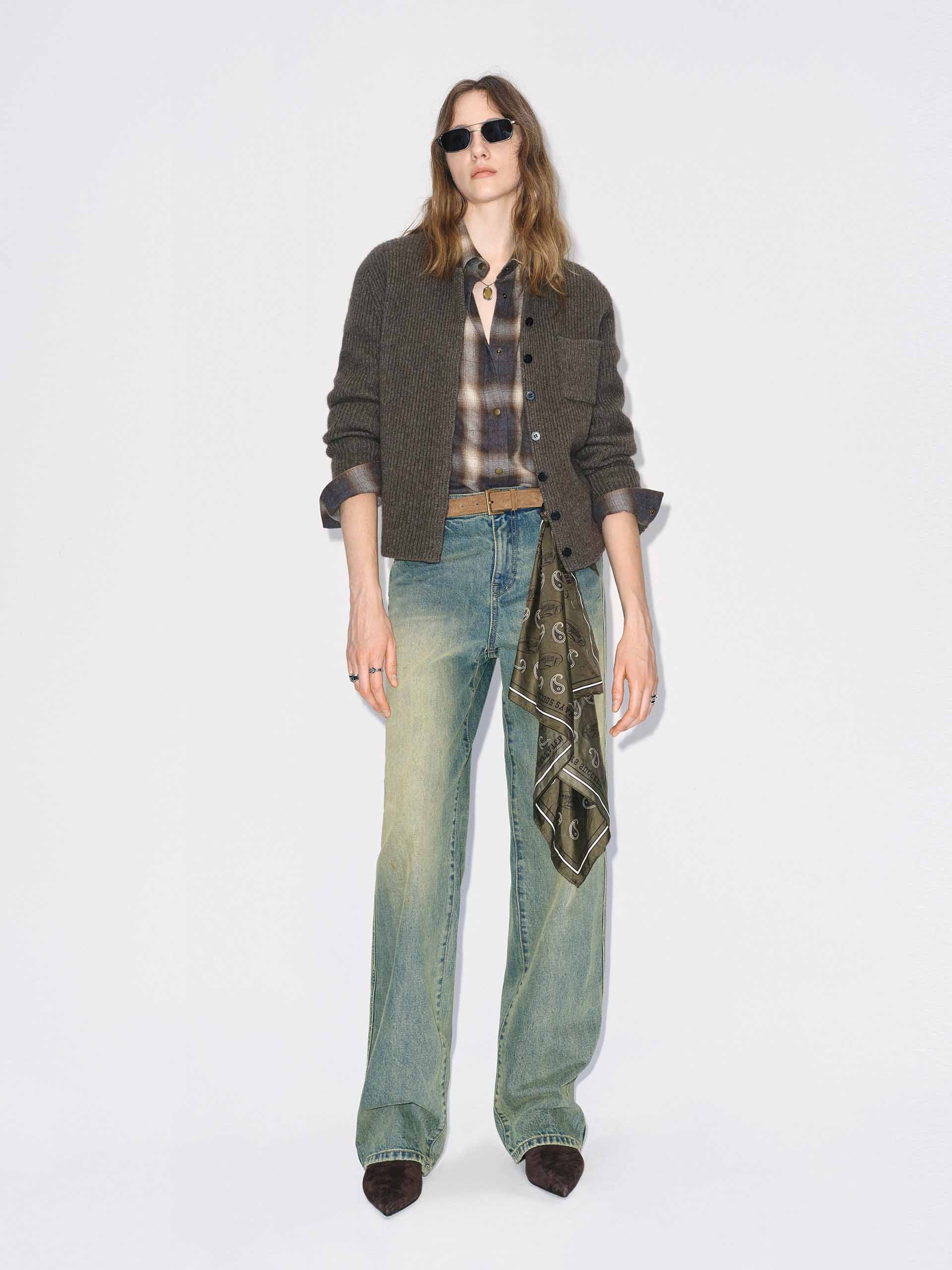 Button Knitted Cardigan - Image 2