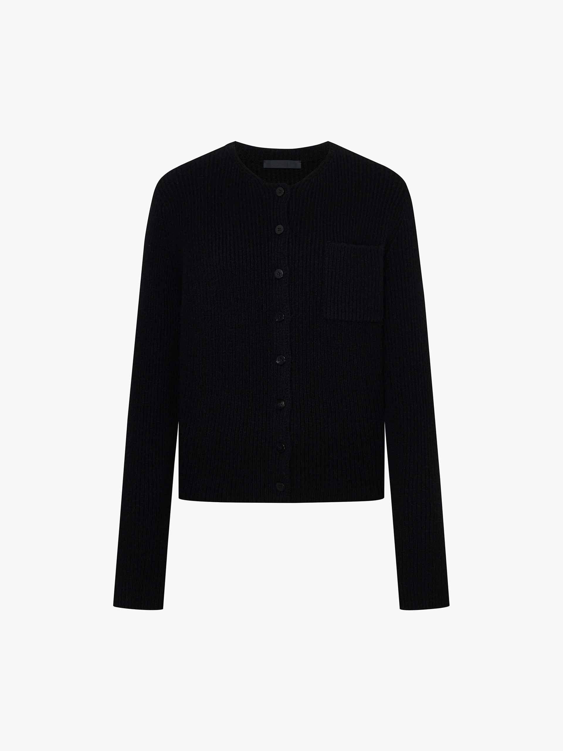 Button Close Knitted Cardigan - Image 5