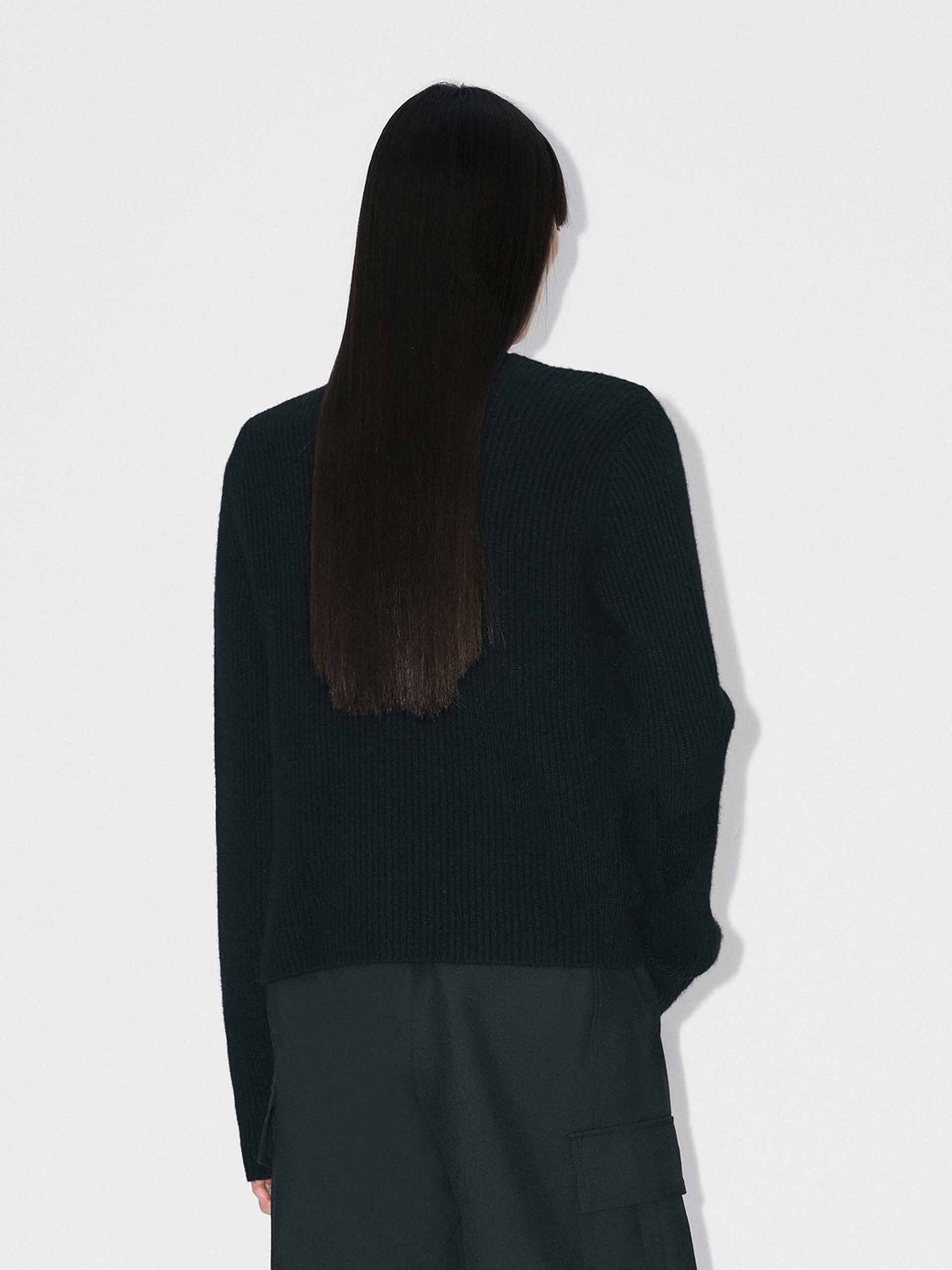 Button Close Knitted Cardigan - Image 6