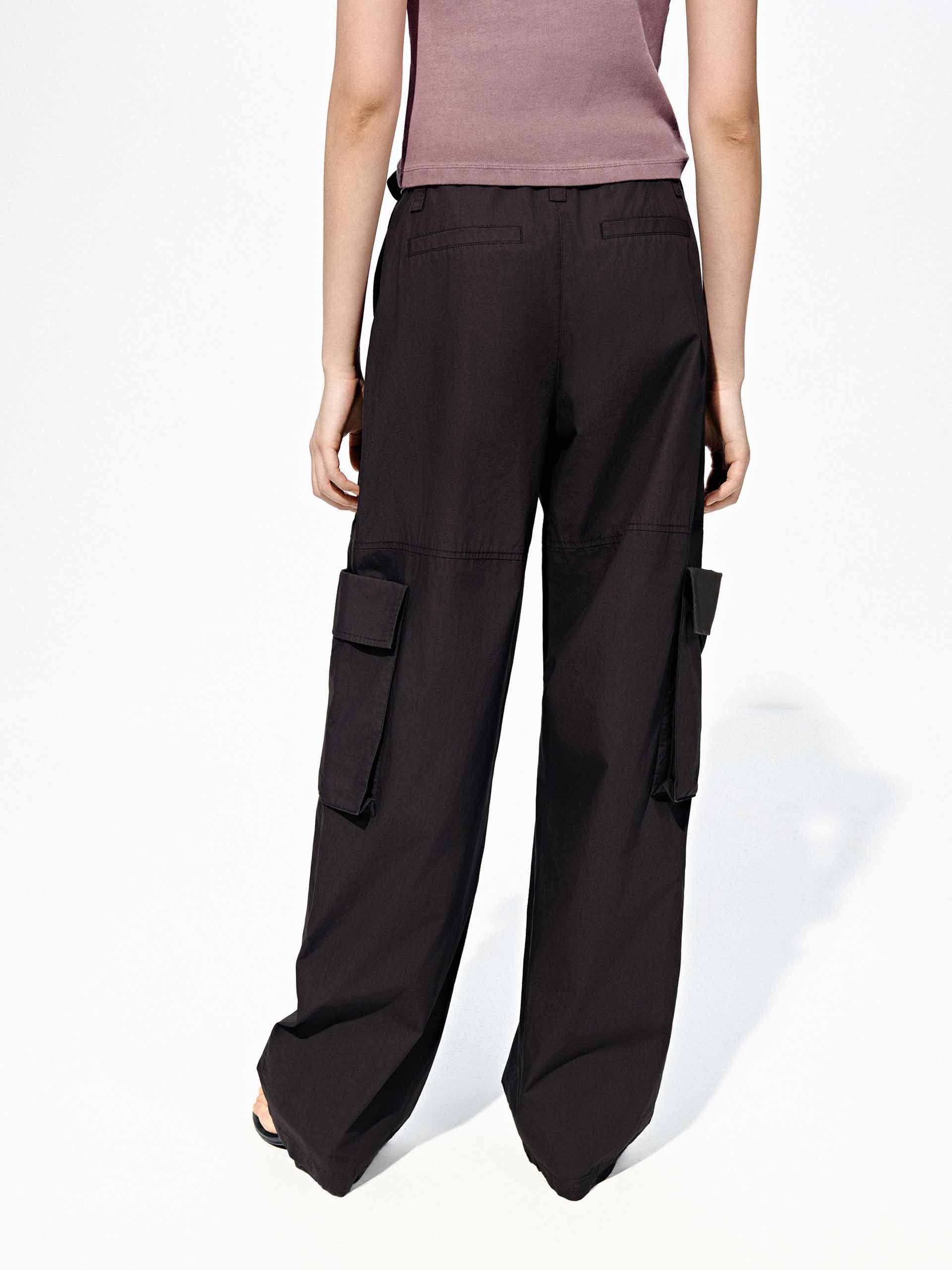 Cargo Barrel Leg Trousers - Image 3