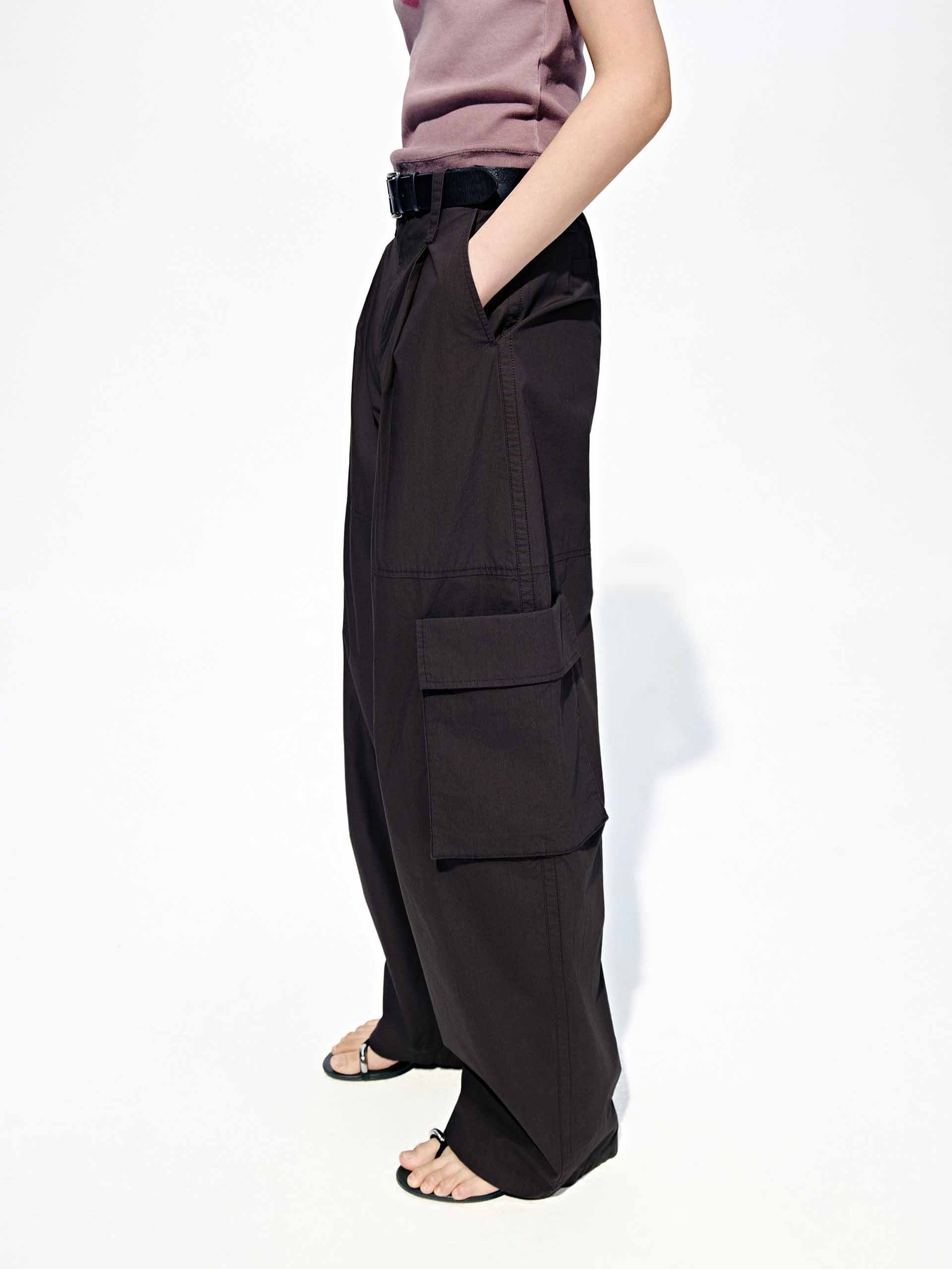 Cargo Barrel Leg Trousers - Image 6