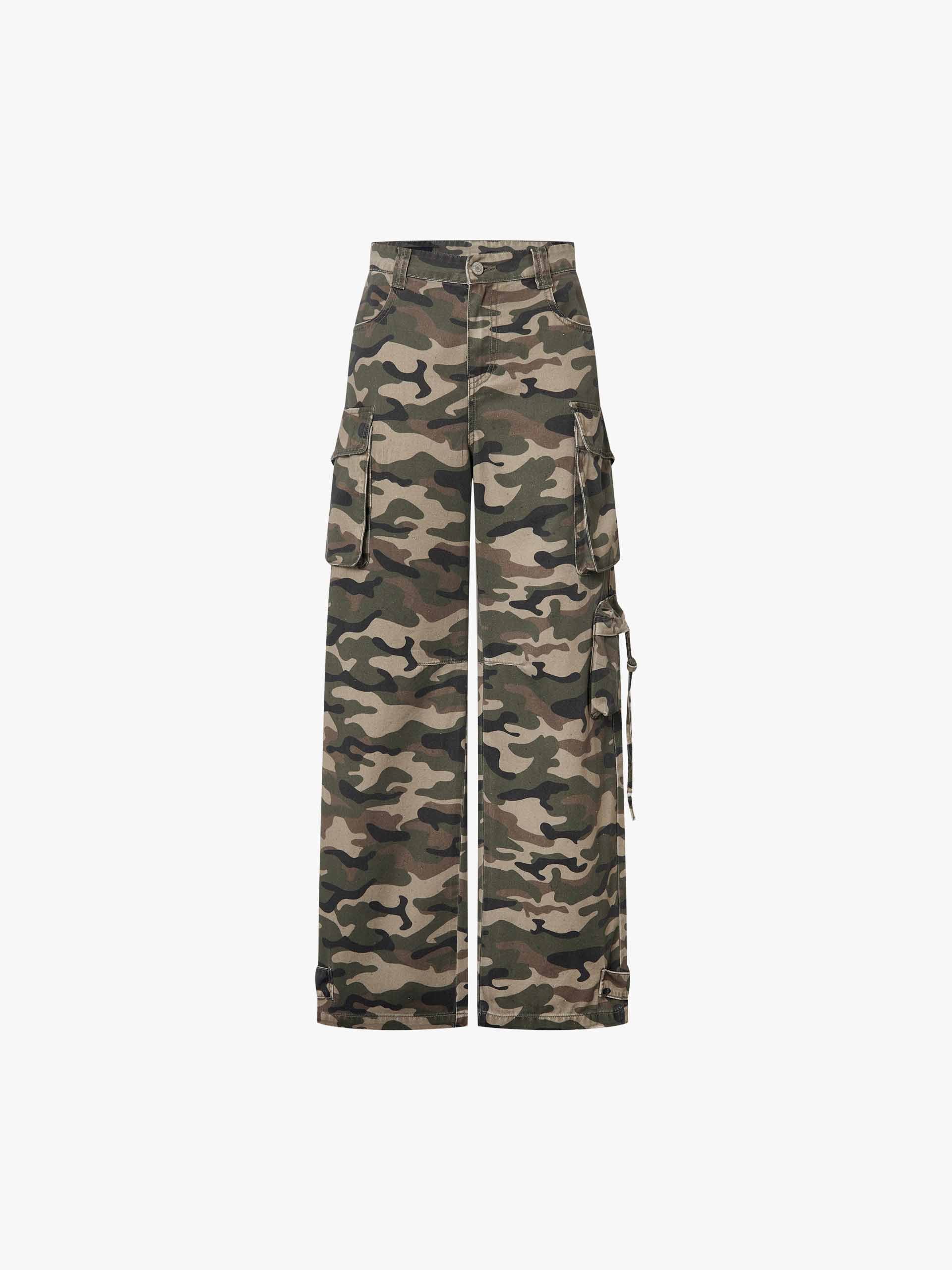 Cargo Camo Straight Jeans - Image 5