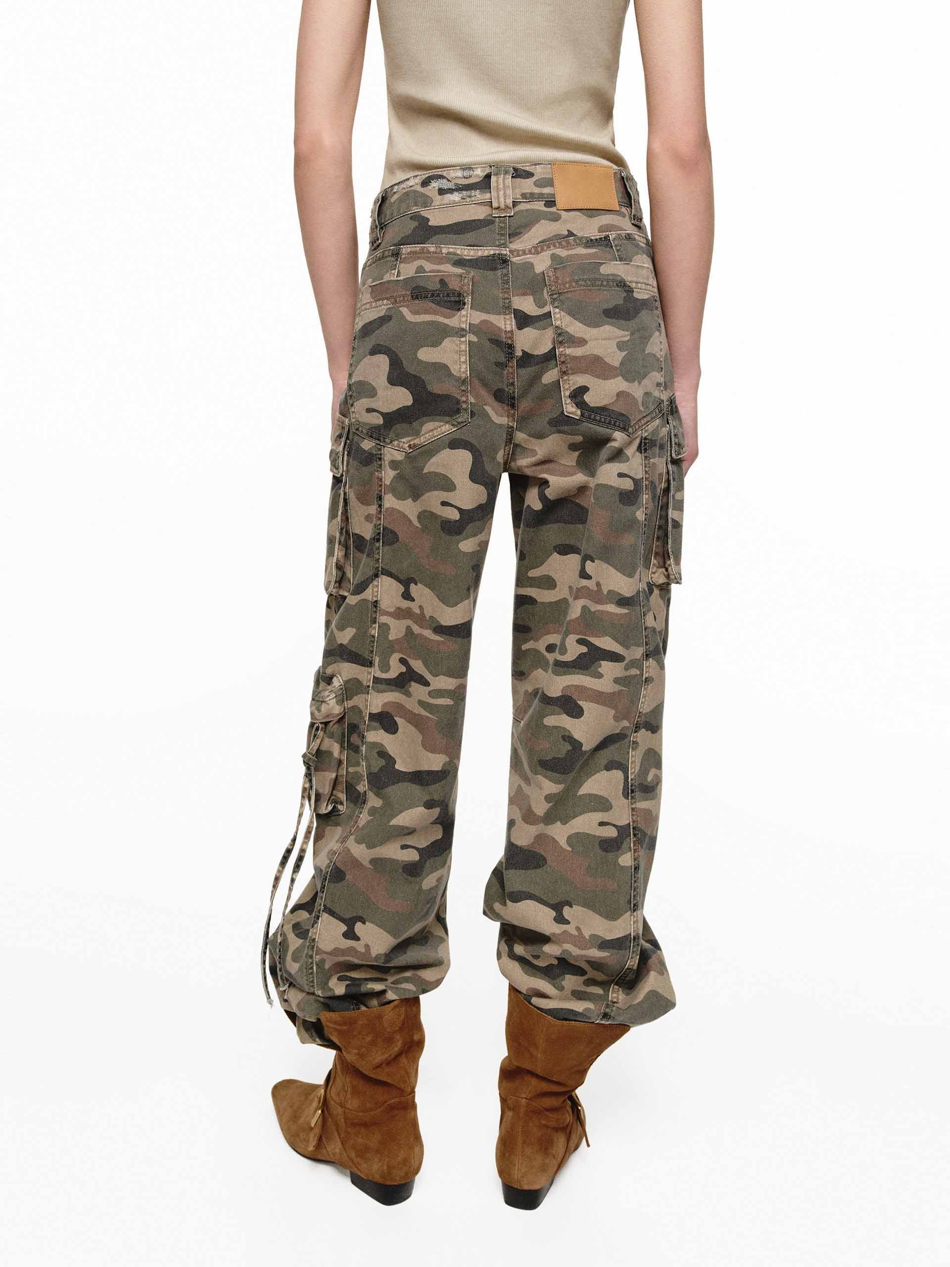 Cargo Camo Straight Jeans - Image 6