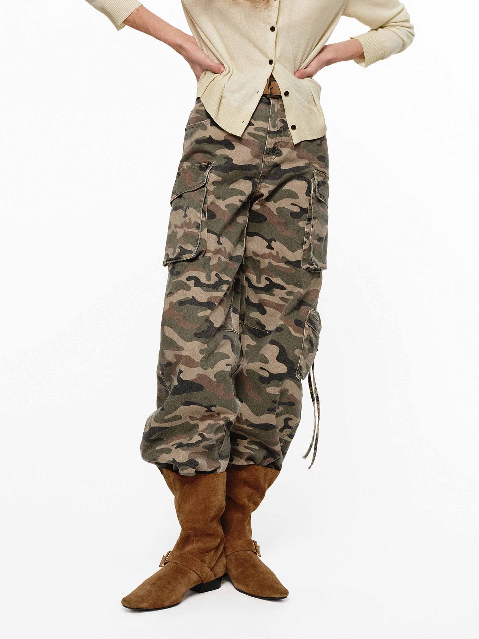 Cargo Camo Straight Jeans - Image 7