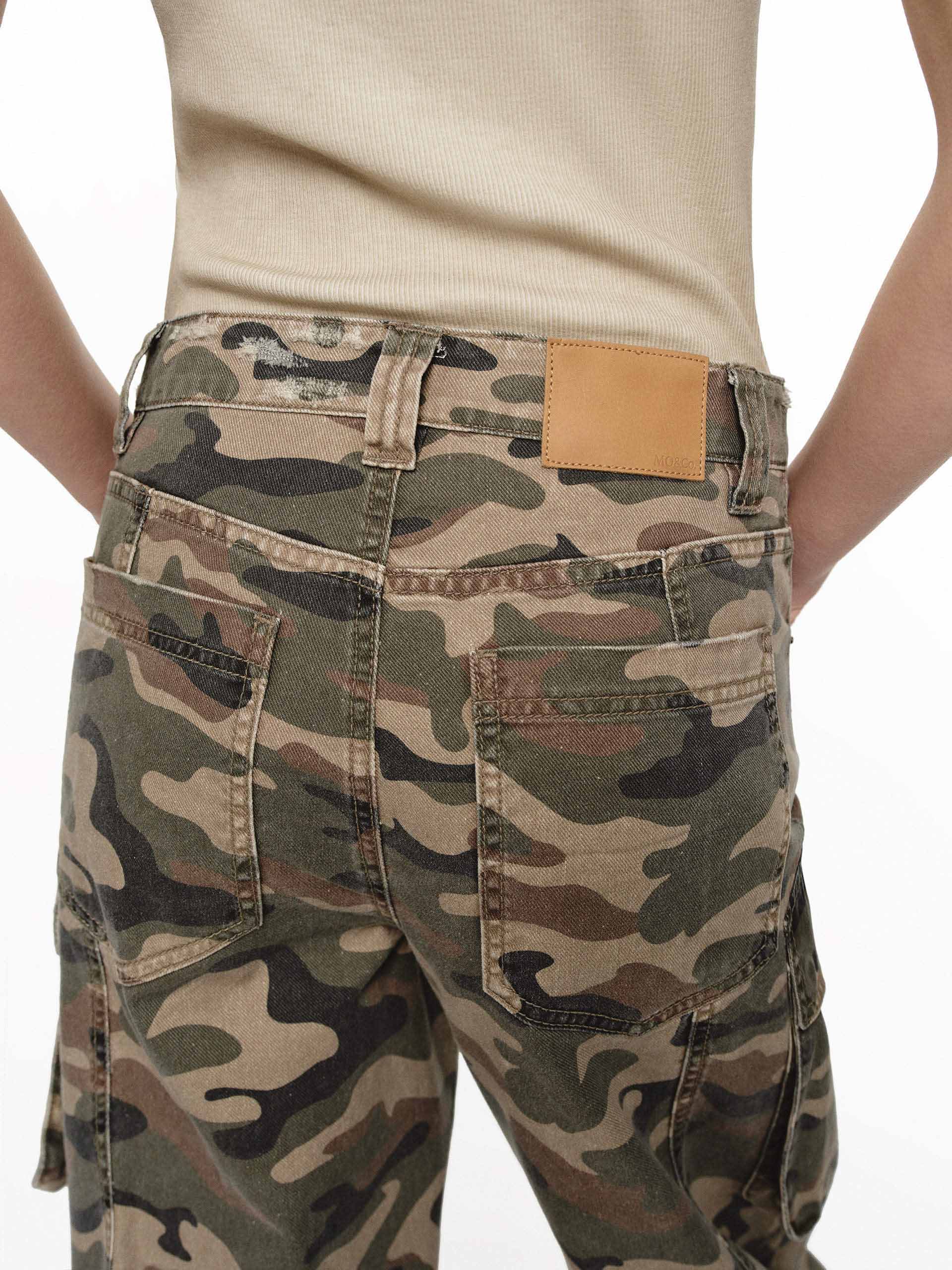 Cargo Camo Straight Jeans - Image 8