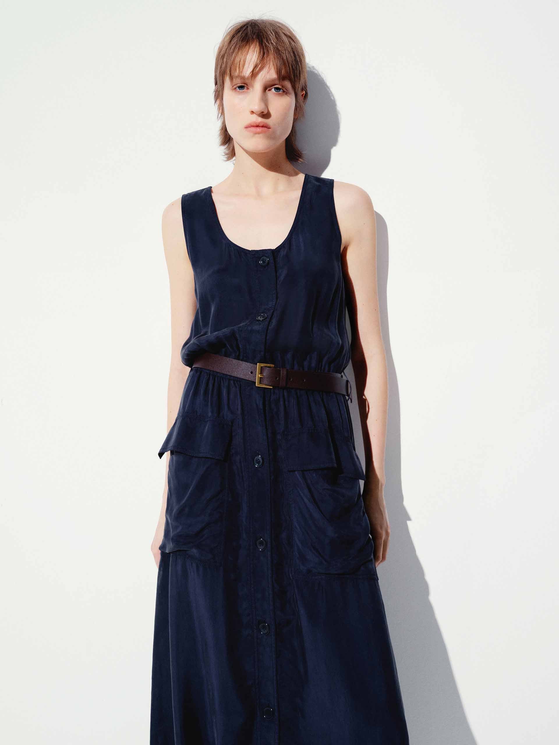 Cargo Style Midi Dress - Image 4