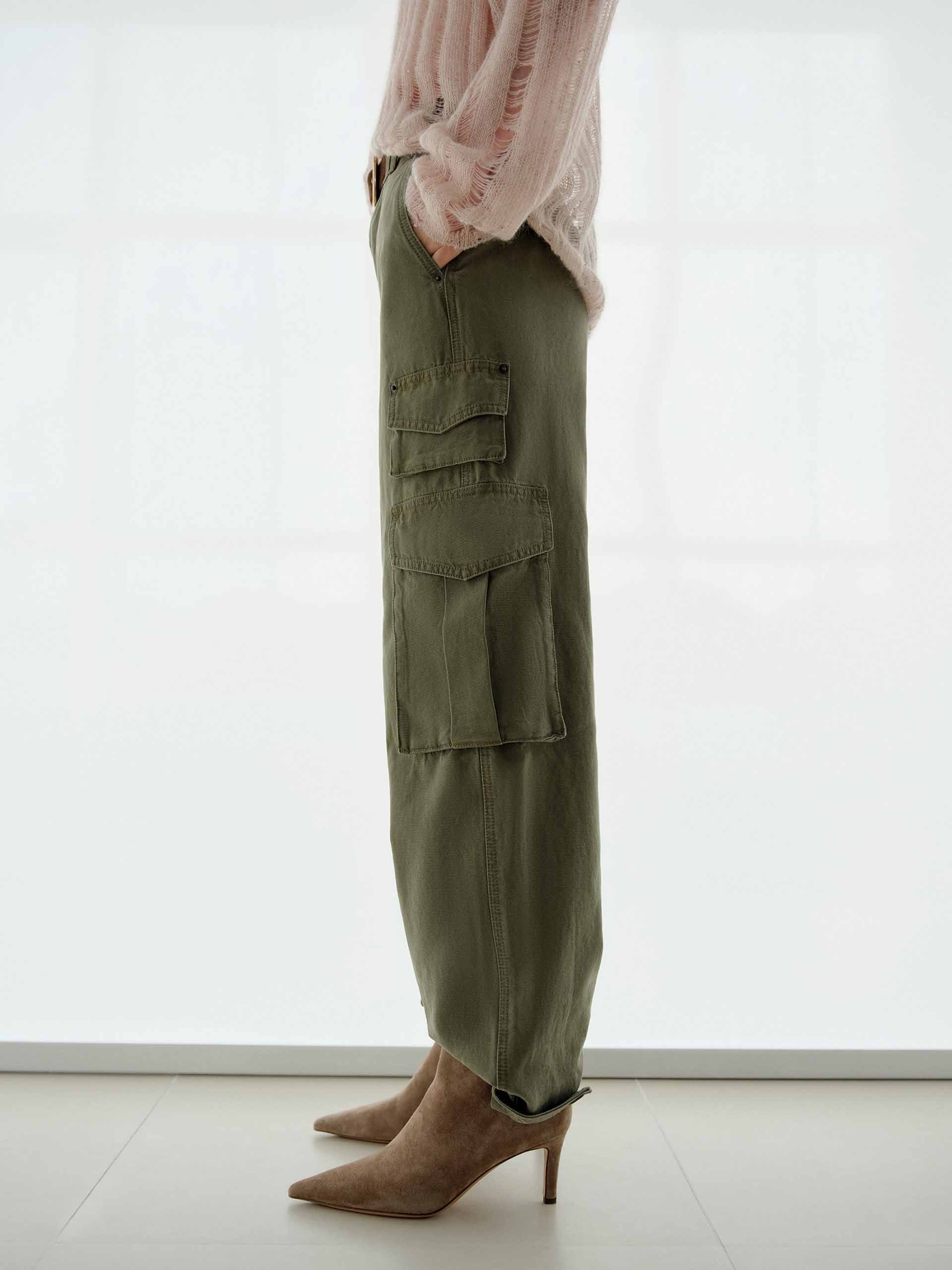 Cargo Style Straight Jeans - Image 3